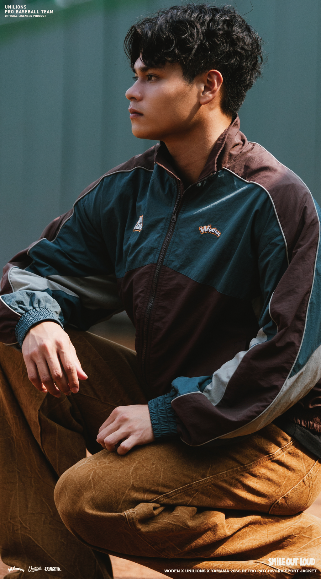 WODEN 2026 Spring & Summer 016 Unilions x Yamama Patchwork Sport Jacket