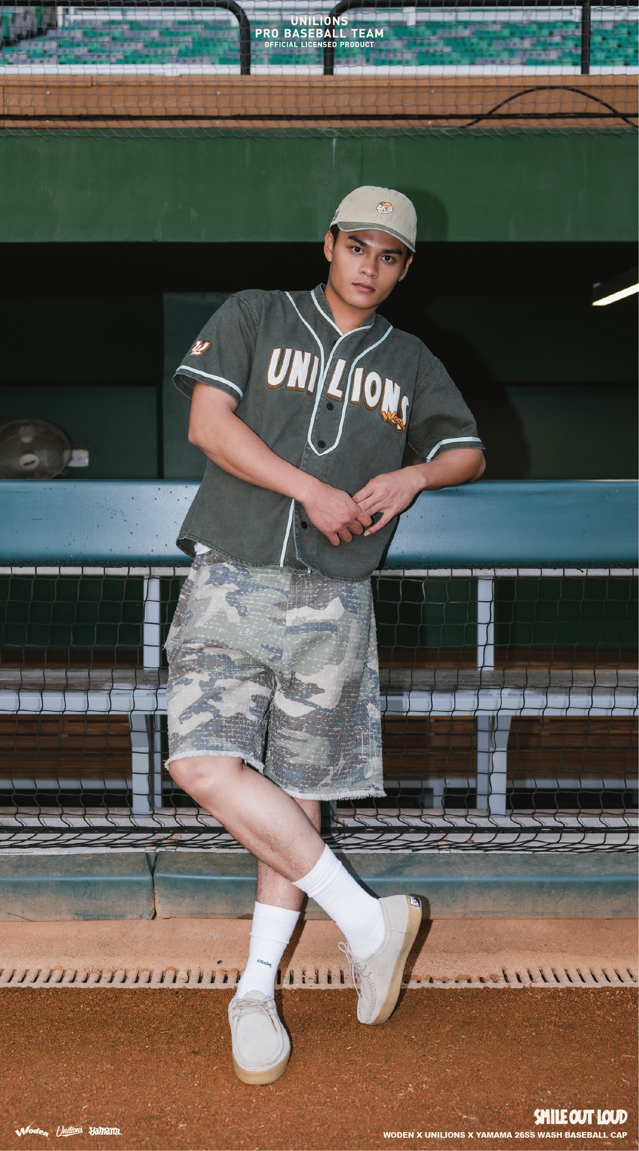 WODEN 2026 Spring & Summer 017 Unilions x Yamama Baseball Cap