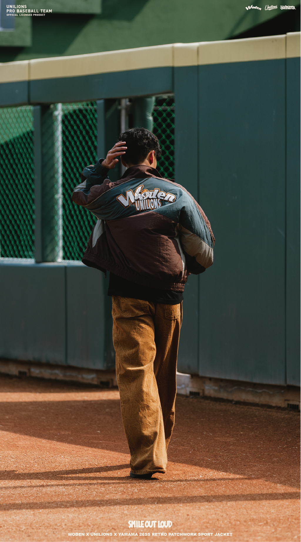WODEN 2026 Spring & Summer 016 Unilions x Yamama Patchwork Sport Jacket