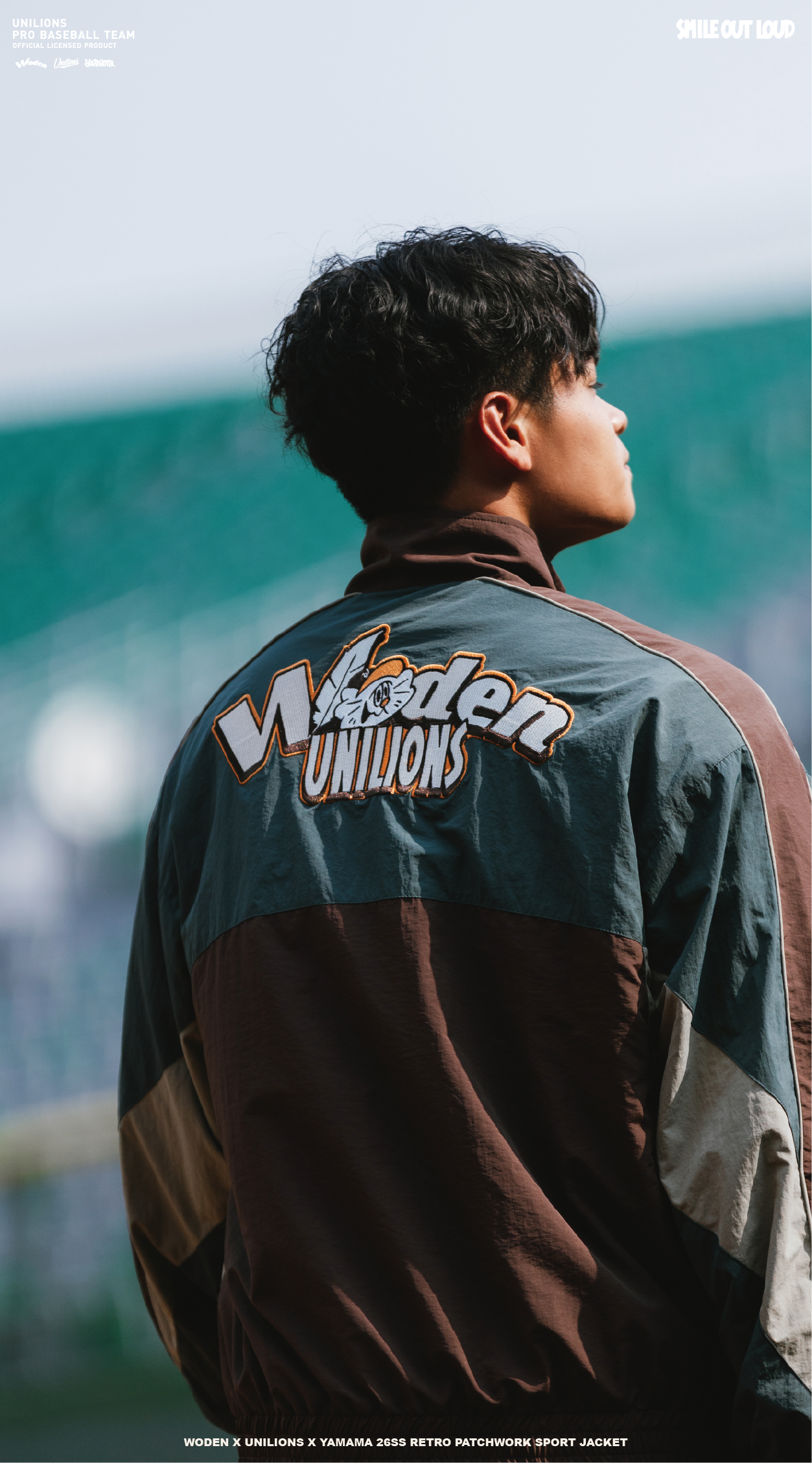 WODEN 2026 Spring & Summer 016 Unilions x Yamama Patchwork Sport Jacket