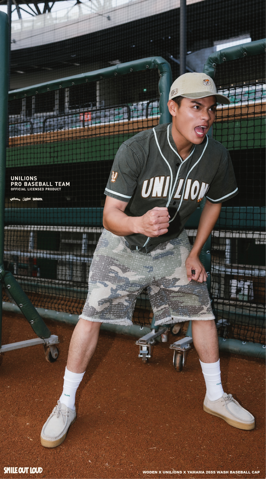 WODEN 2026 Spring & Summer 017 Unilions x Yamama Baseball Cap
