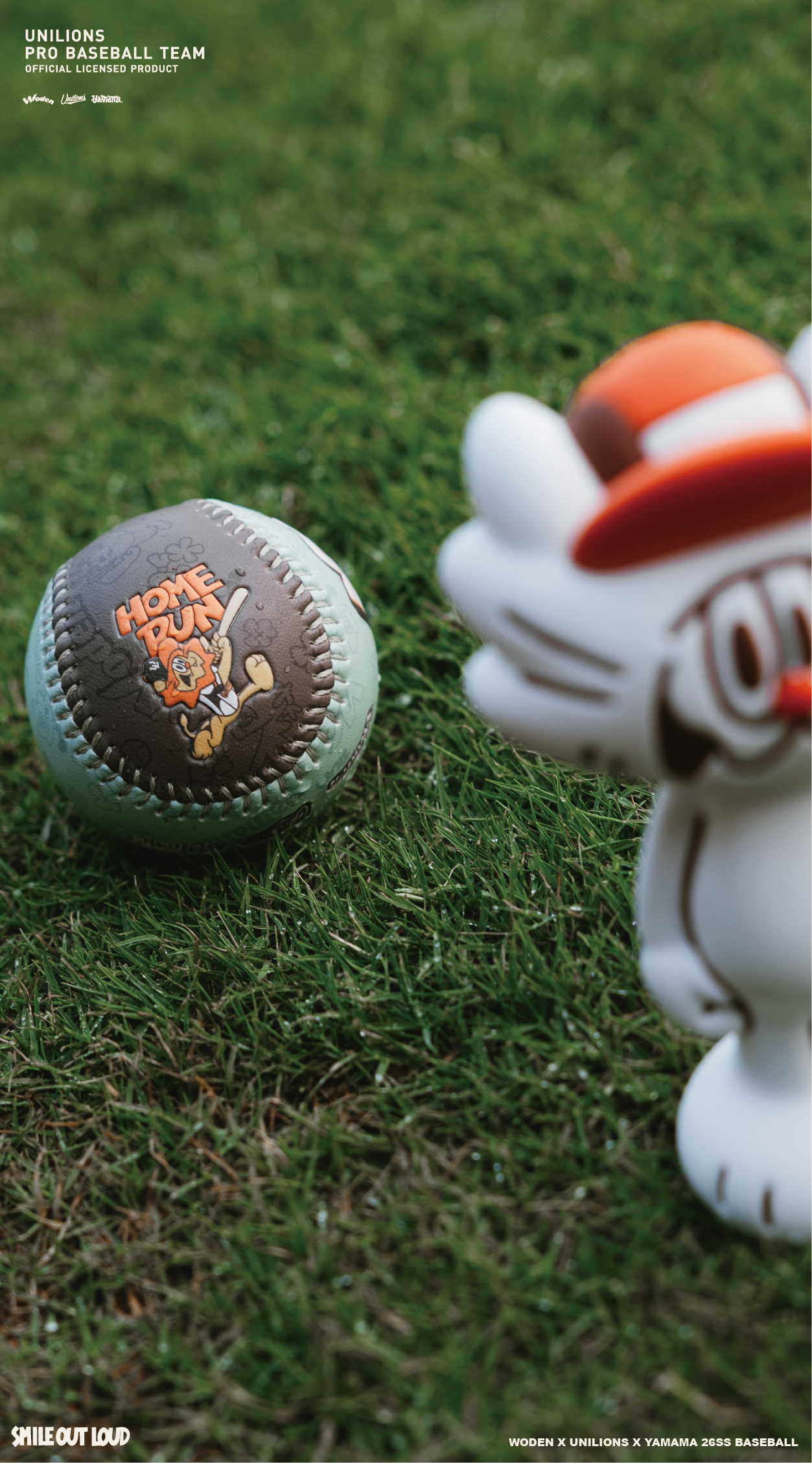 WODEN 2026 Spring & Summer 020 Unilions x Yamama Baseball