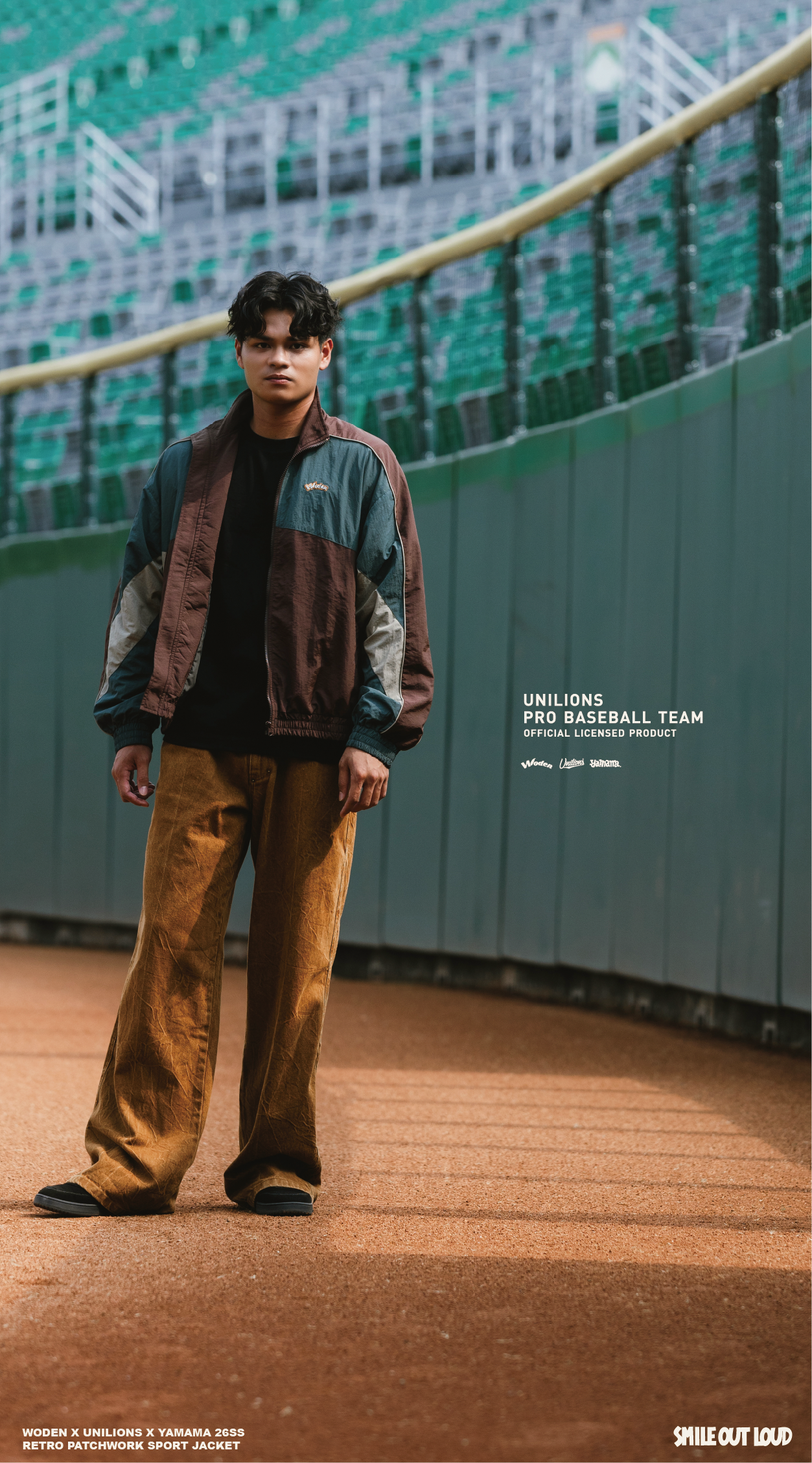 WODEN 2026 Spring & Summer 016 Unilions x Yamama Patchwork Sport Jacket