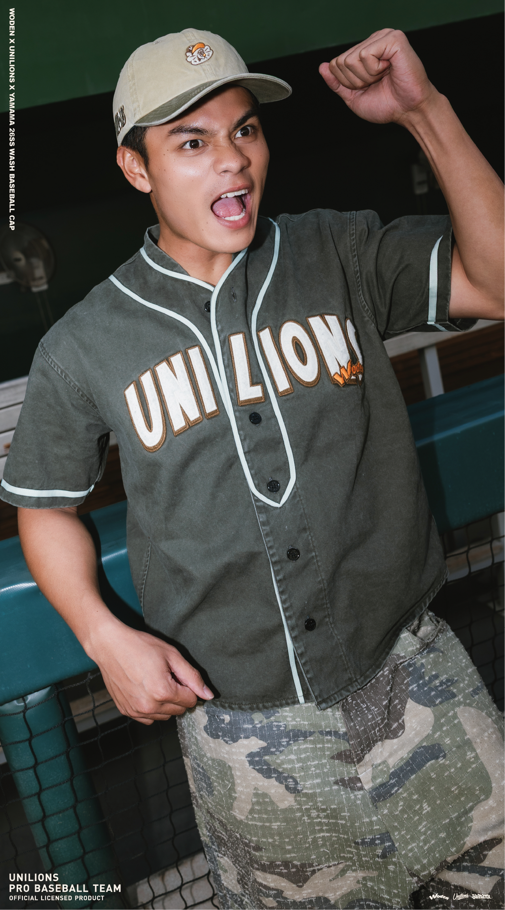 WODEN 2026 Spring & Summer 017 Unilions x Yamama Baseball Cap