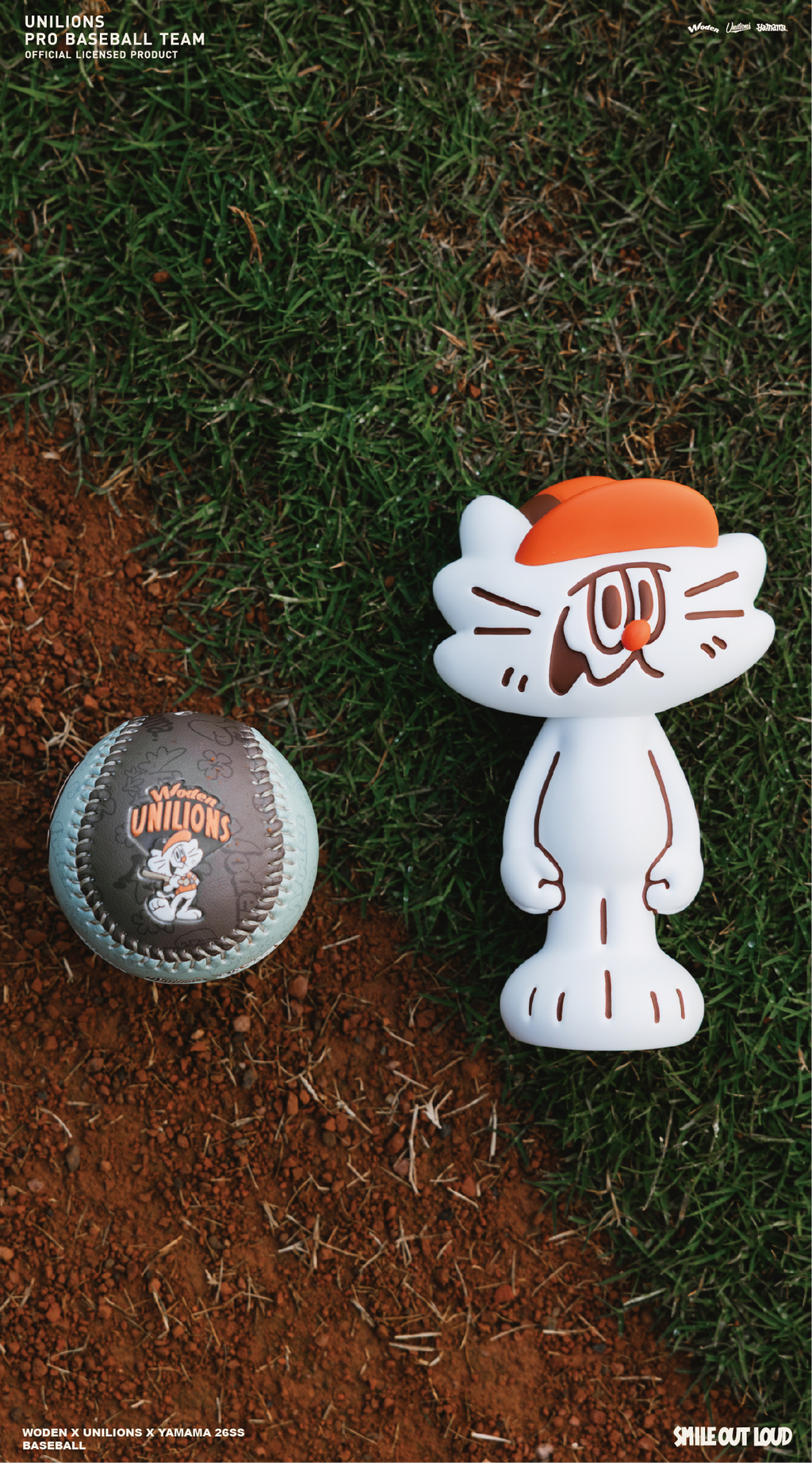 WODEN 2026 Spring & Summer 020 Unilions x Yamama Baseball
