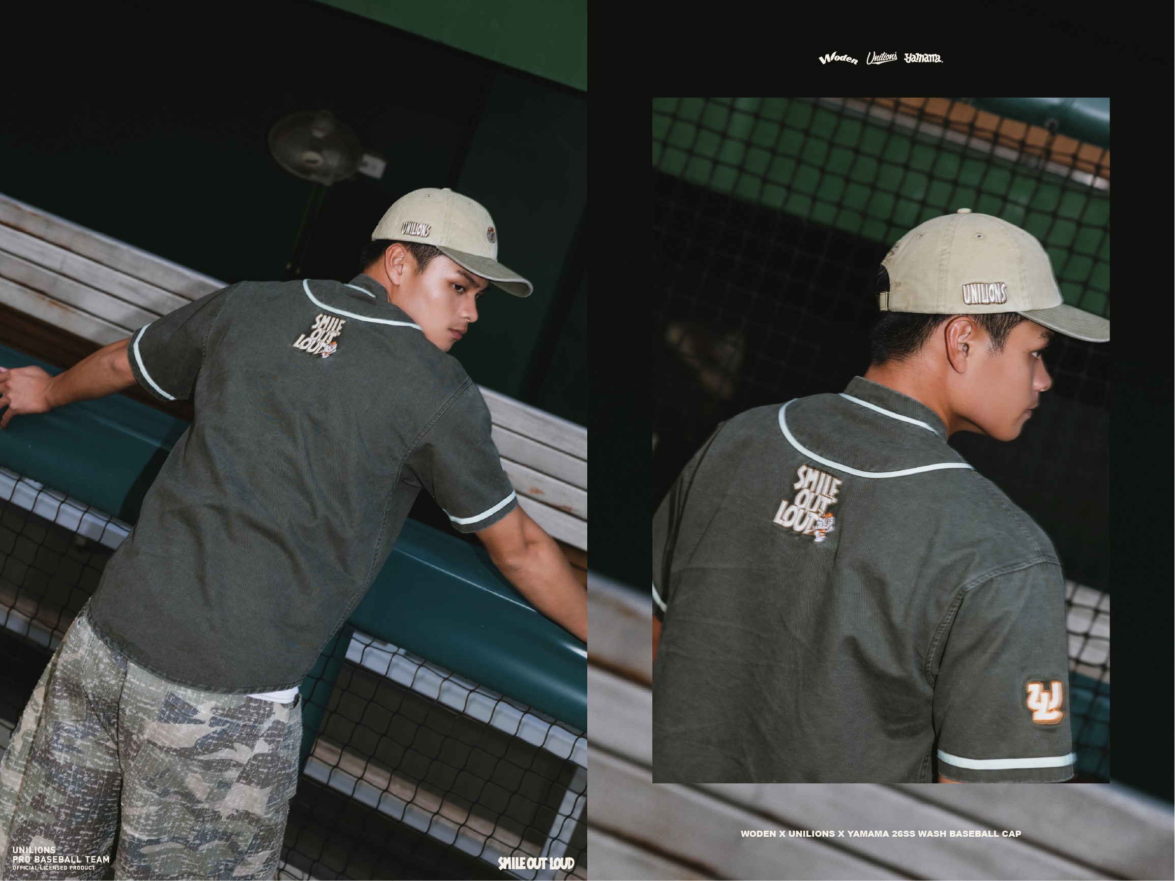 WODEN 2026 Spring & Summer 017 Unilions x Yamama Baseball Cap