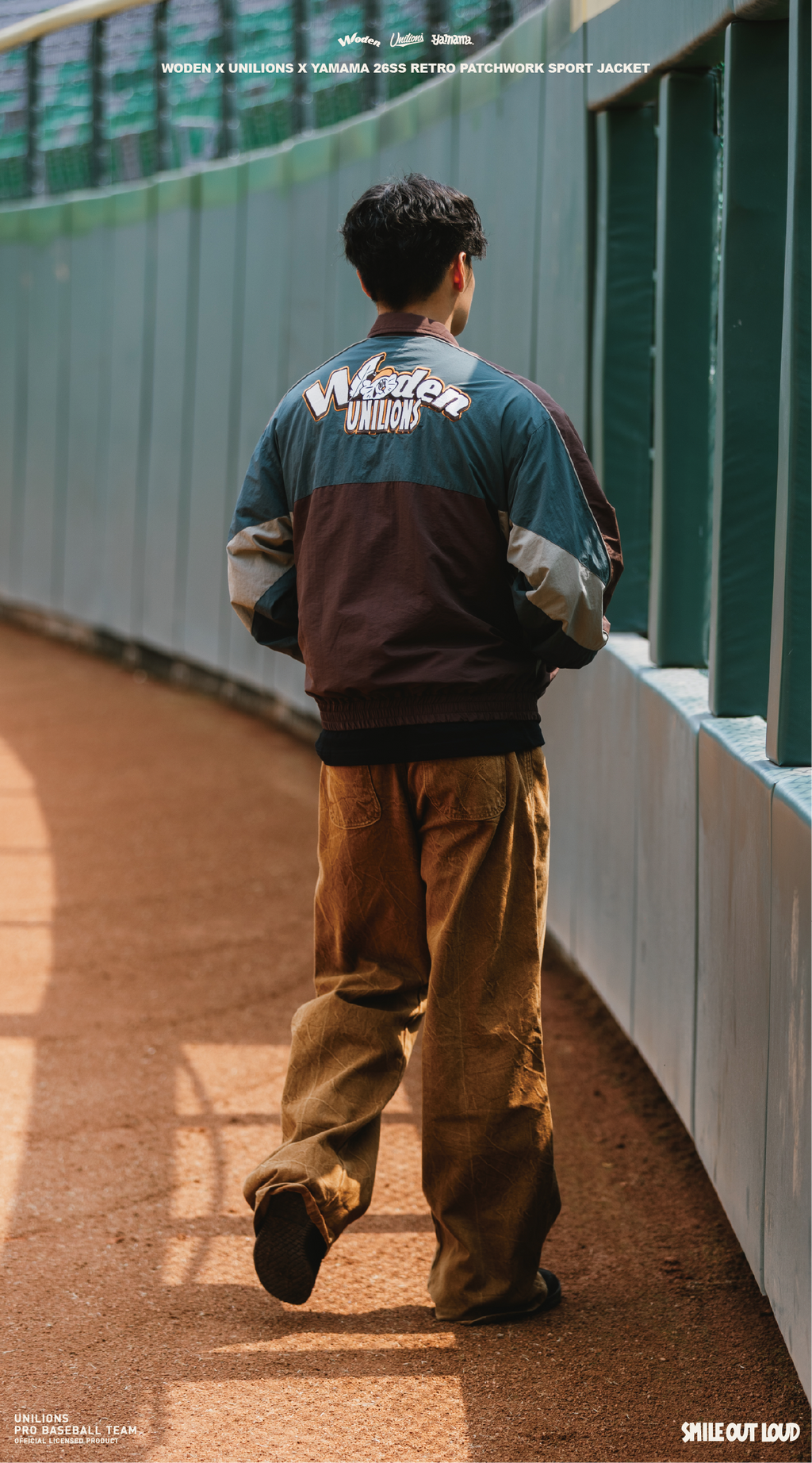 WODEN 2026 Spring & Summer 016 Unilions x Yamama Patchwork Sport Jacket