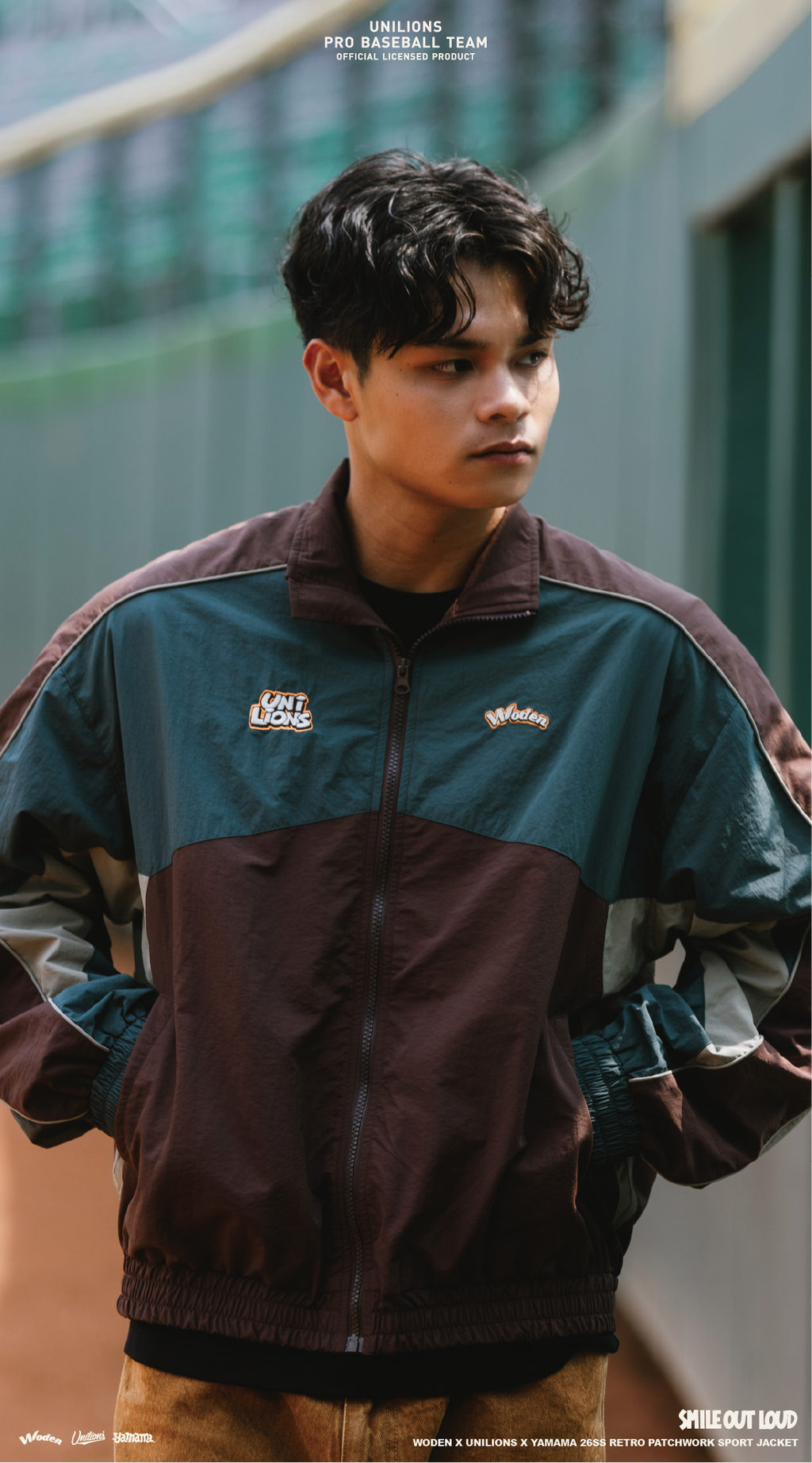 WODEN 2026 Spring & Summer 016 Unilions x Yamama Patchwork Sport Jacket