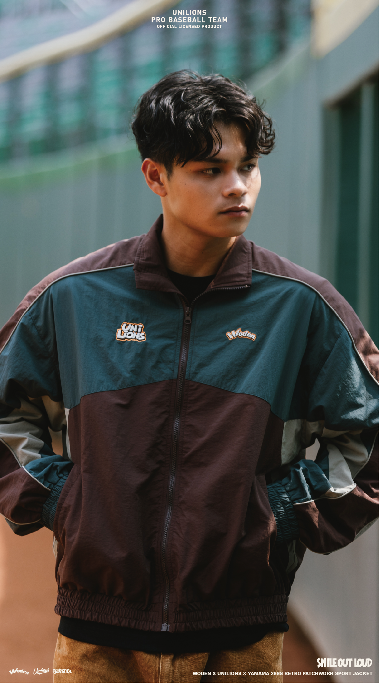 WODEN 2026 Spring & Summer 016 Unilions x Yamama Patchwork Sport Jacket