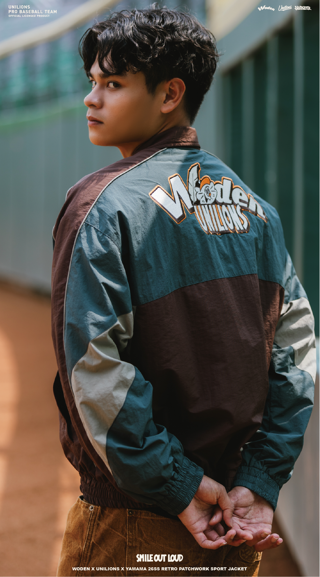 WODEN 2026 Spring & Summer 016 Unilions x Yamama Patchwork Sport Jacket