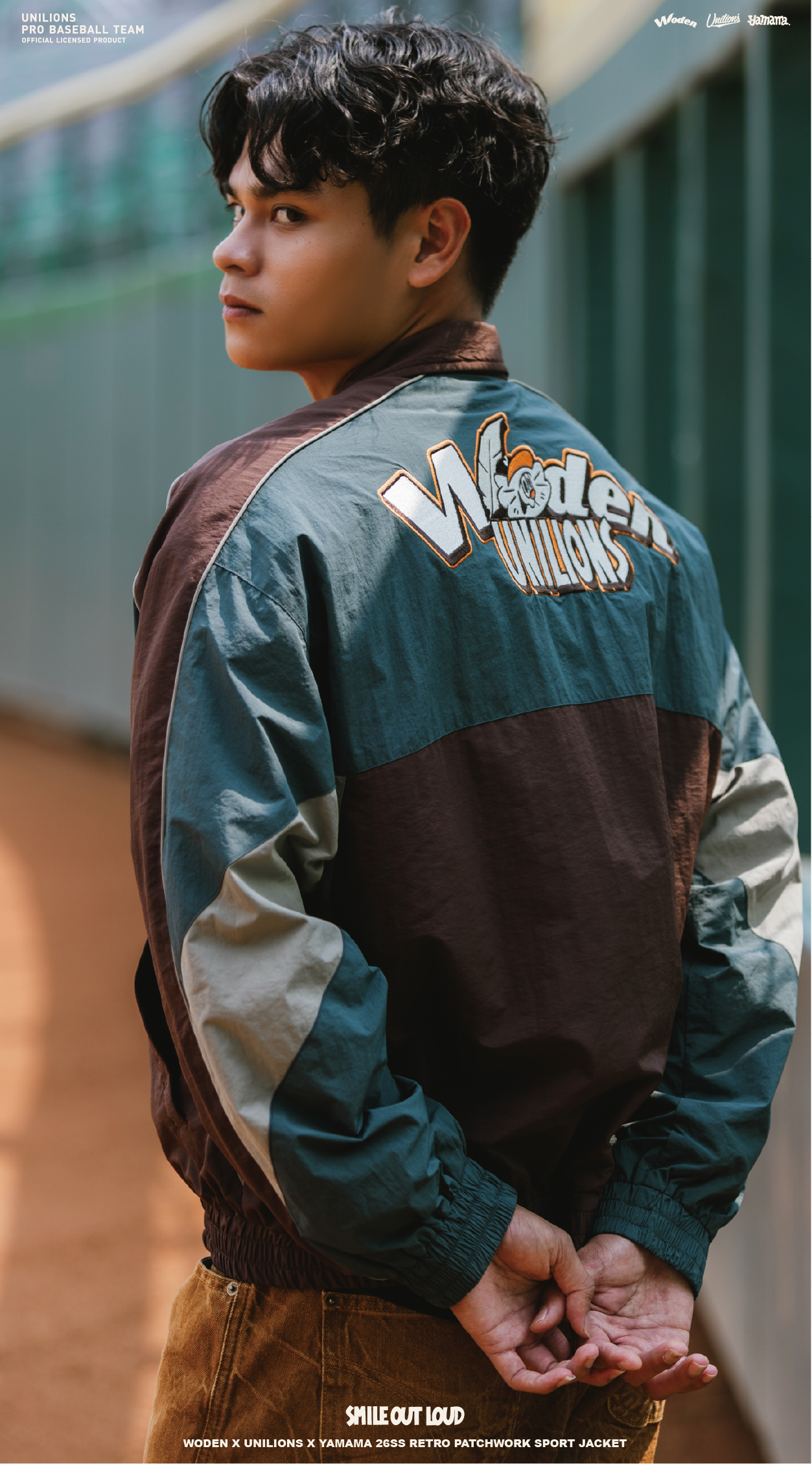WODEN 2026 Spring & Summer 016 Unilions x Yamama Patchwork Sport Jacket