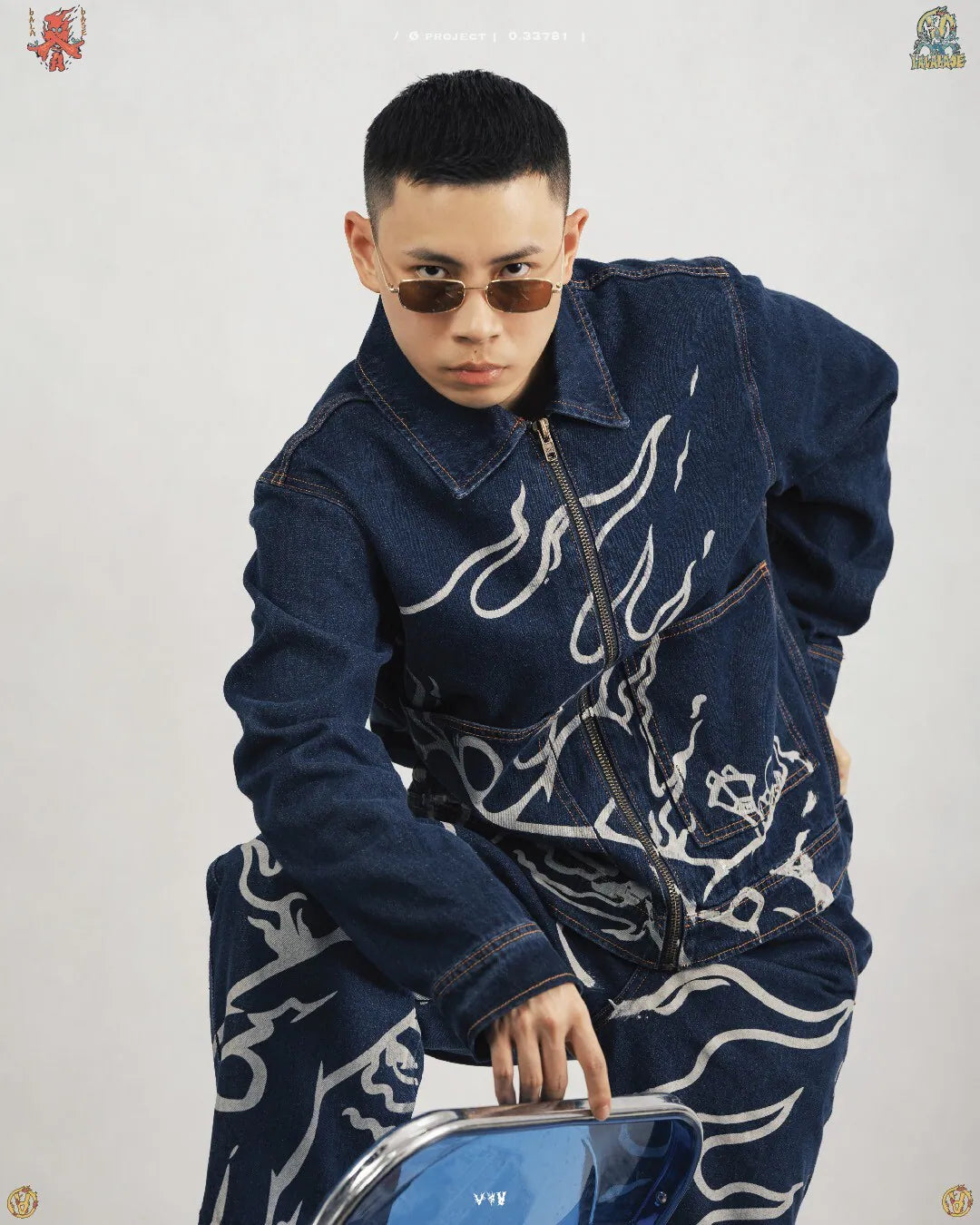 PARALLAX 25FW 007 Balabase Denim Jacket