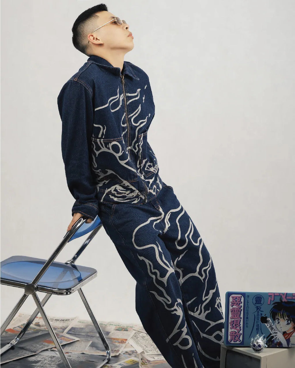 PARALLAX 25FW 007 Balabase Denim Jacket