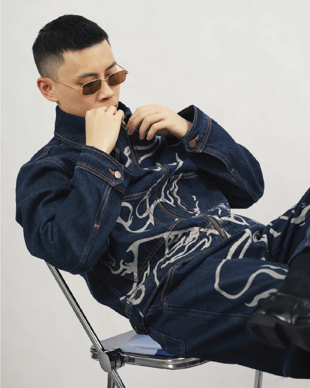 PARALLAX 25FW 007 Balabase Denim Jacket