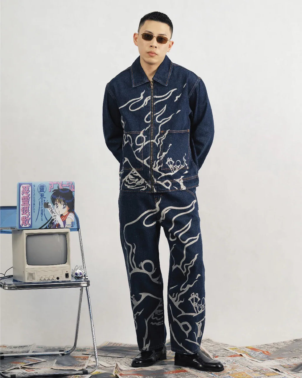 PARALLAX 25FW 007 Balabase Denim Jacket