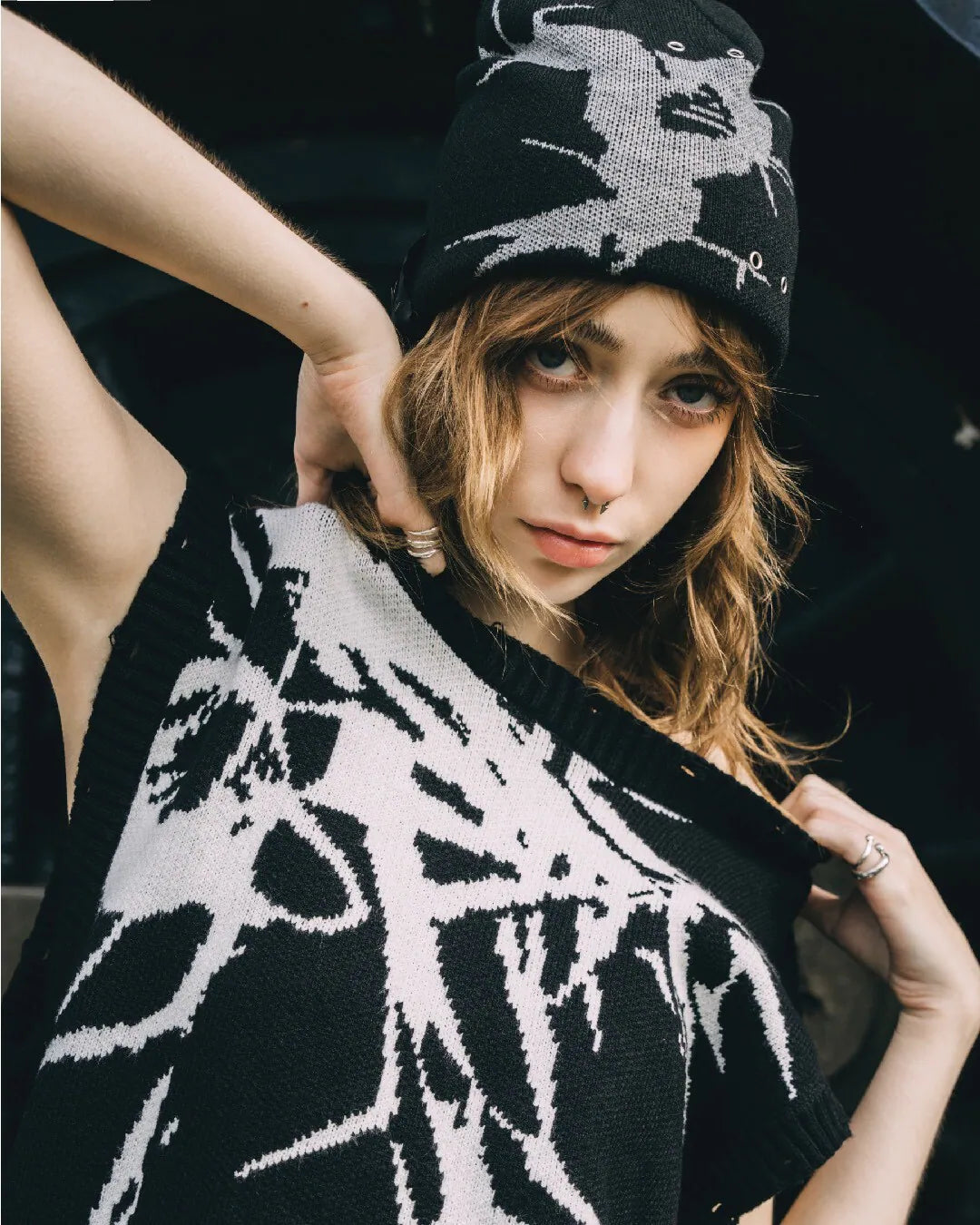 @parallax.tp 25 F/W “Thorns”beanie