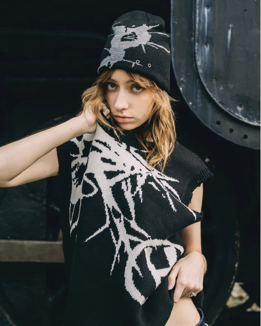 @parallax.tp 25 F/W “Thorns”beanie