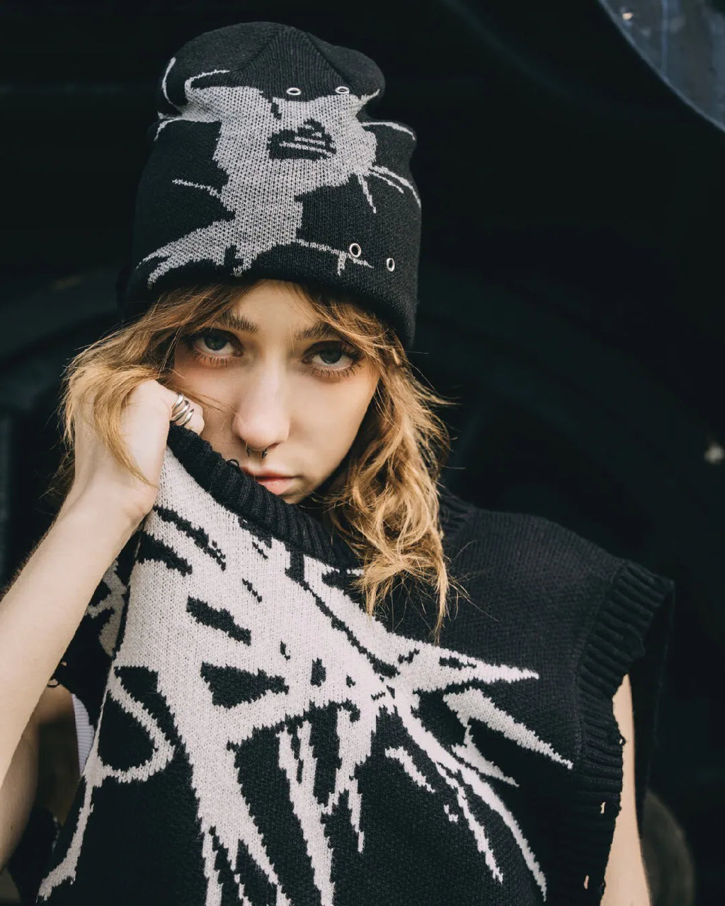 @parallax.tp 25 F/W “Thorns”beanie