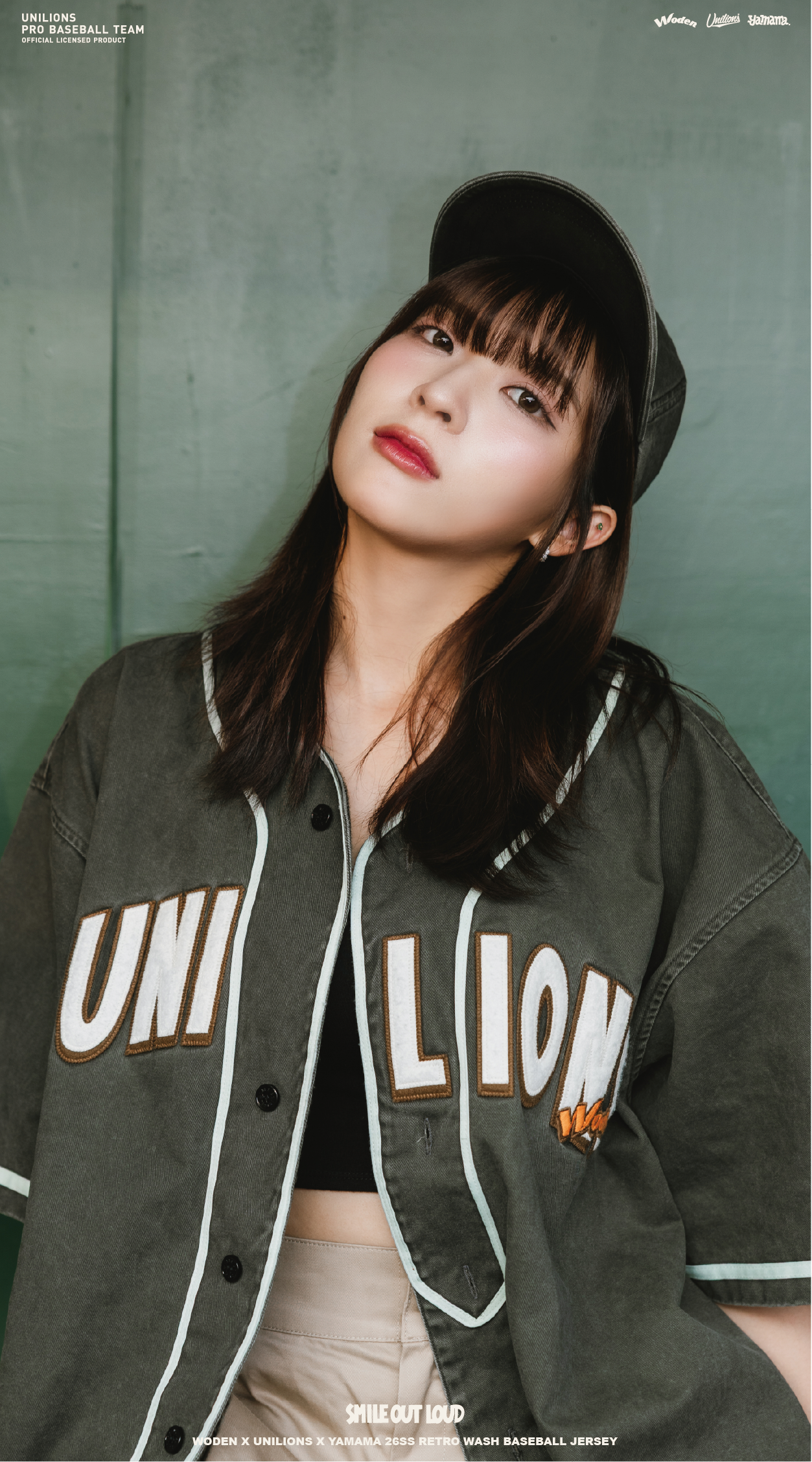WODEN 2026 Spring & Summer 015 Unilions x Yamama Wash Baseball Jersey