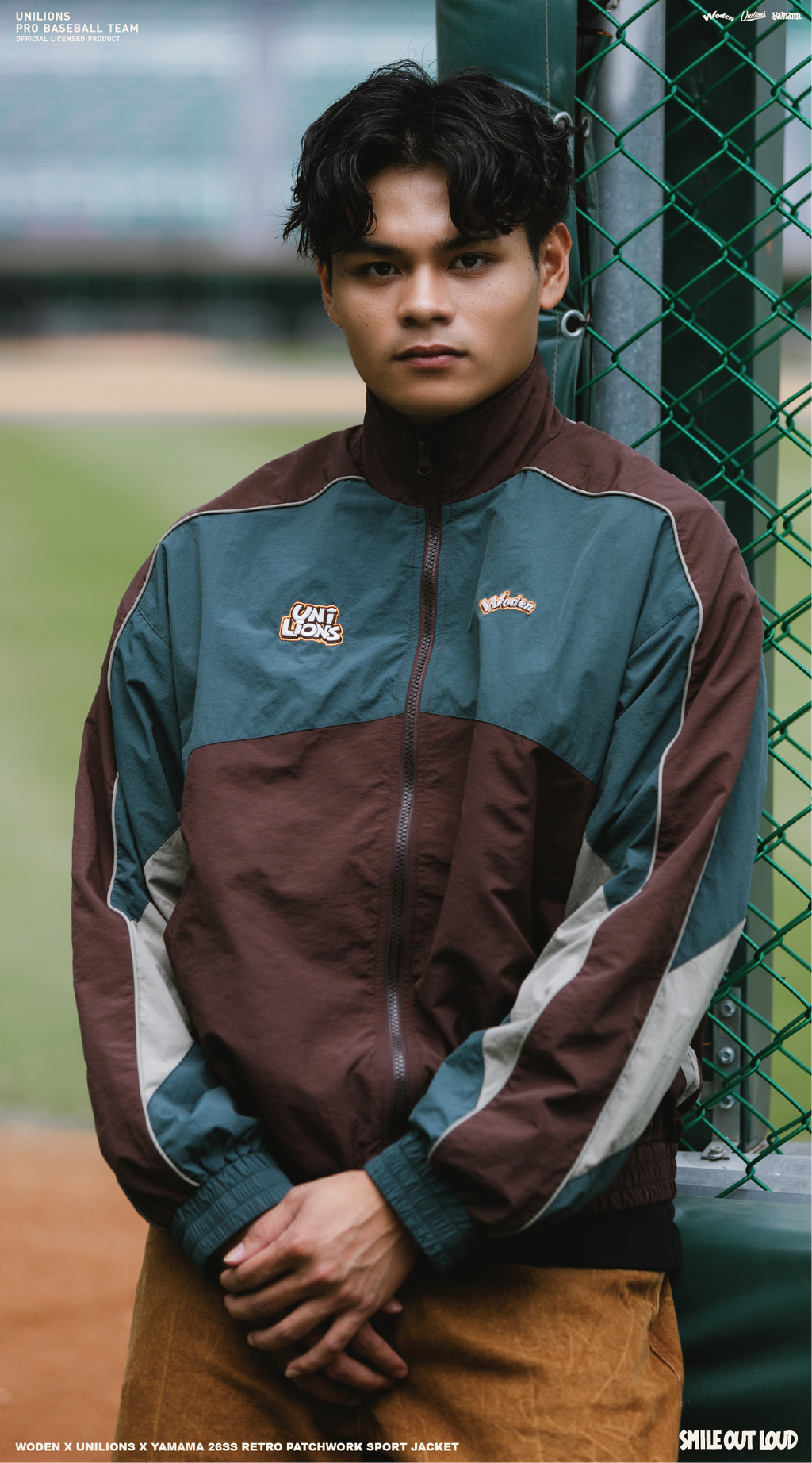 WODEN 2026 Spring & Summer 016 Unilions x Yamama Patchwork Sport Jacket