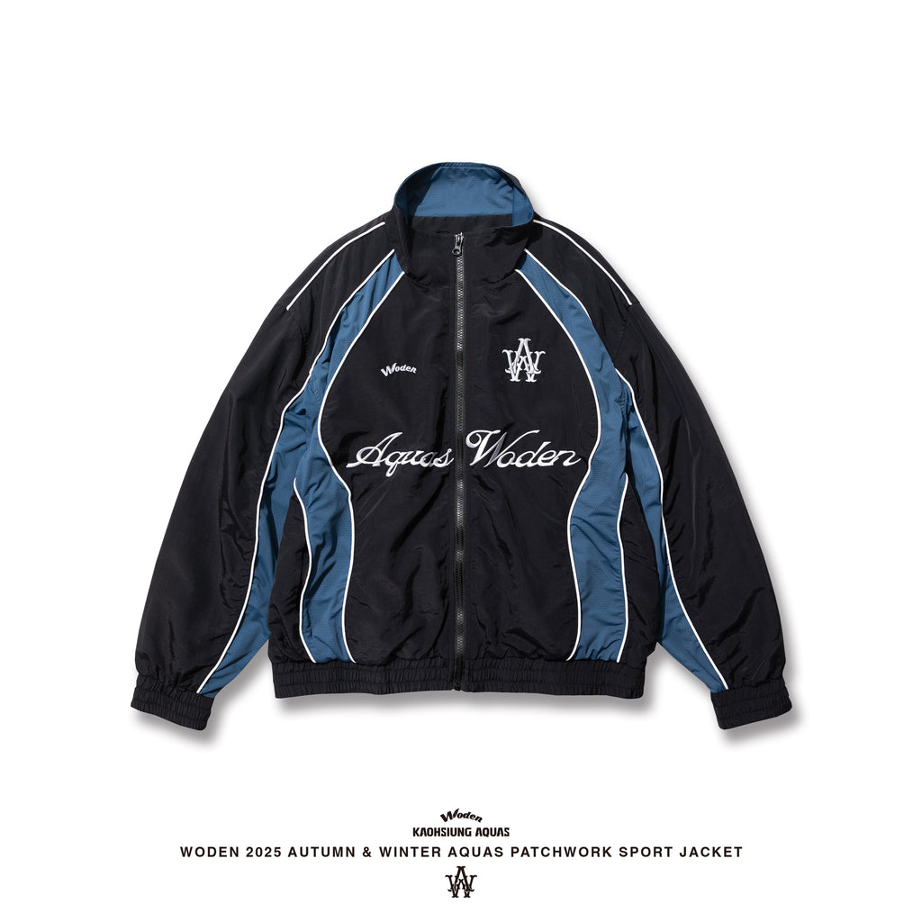 WODEN / AQUAS 2025 Autumn & Winter Patchwork Sport Jacket
