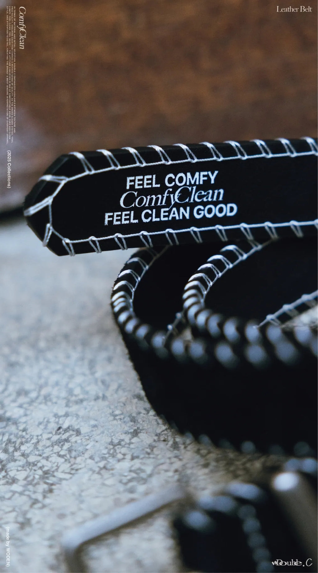 DoubleC 25AW Leather Belt