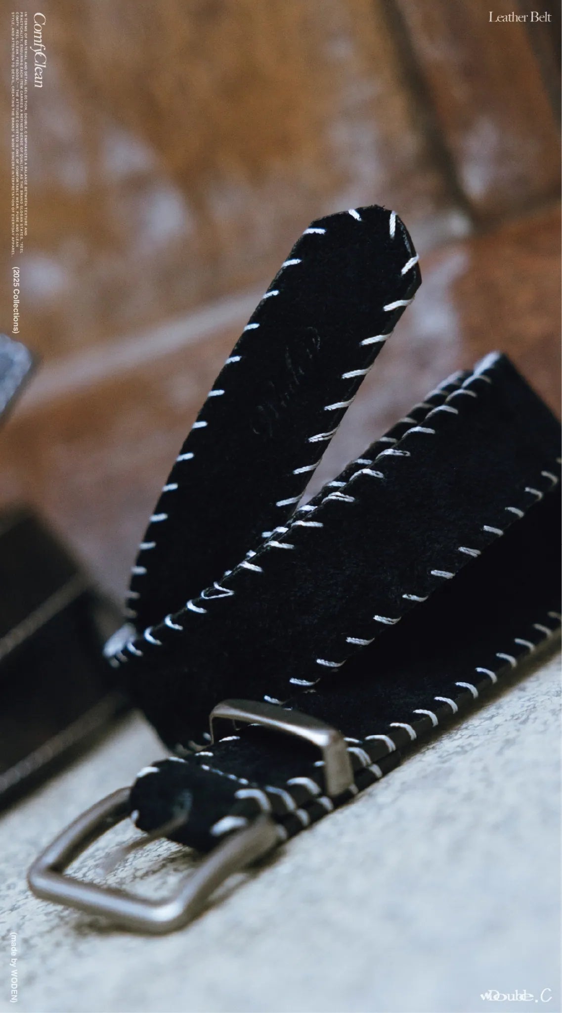 DoubleC 25AW Leather Belt