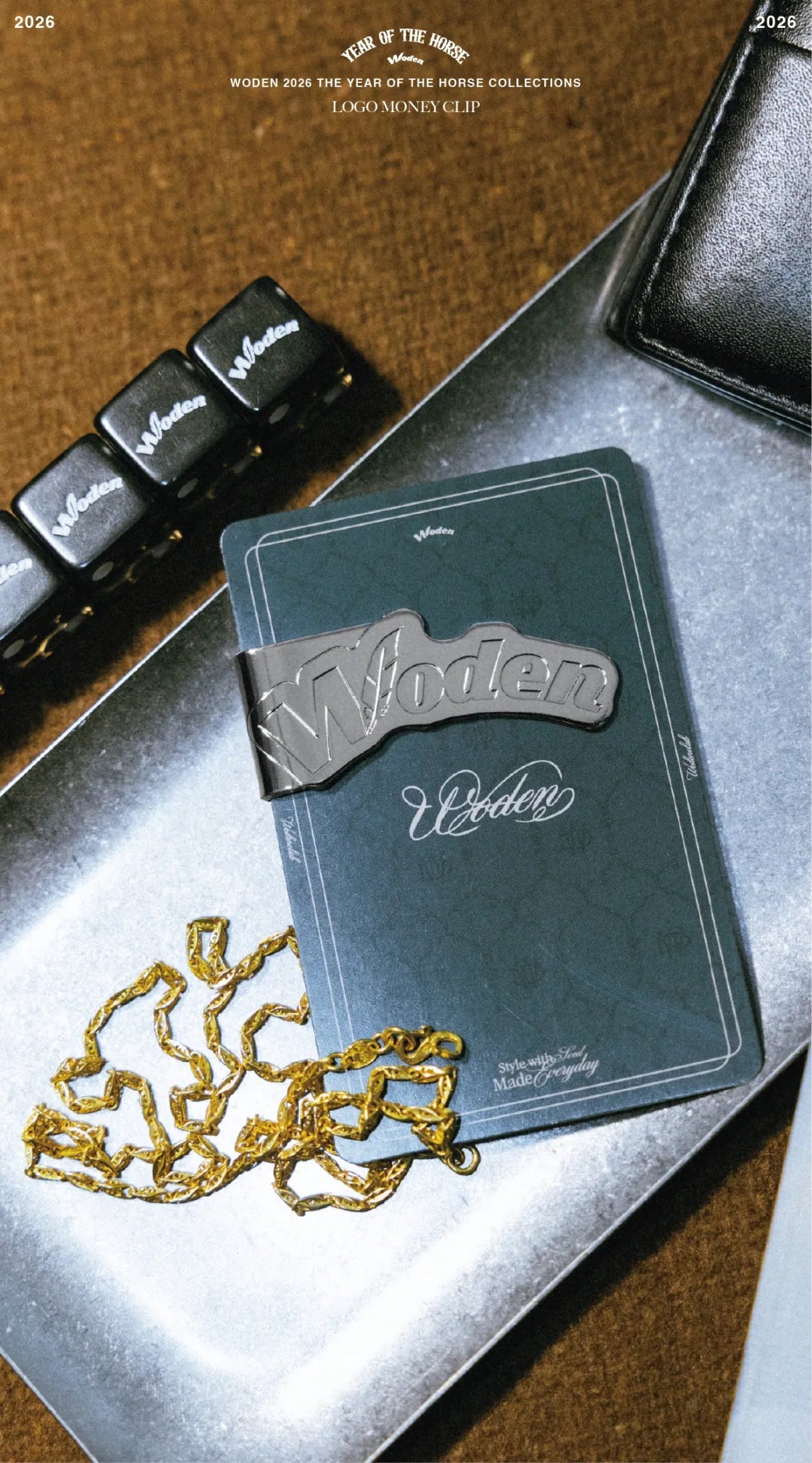 WODEN 25AW LOGO Money clip（鈔票夾）