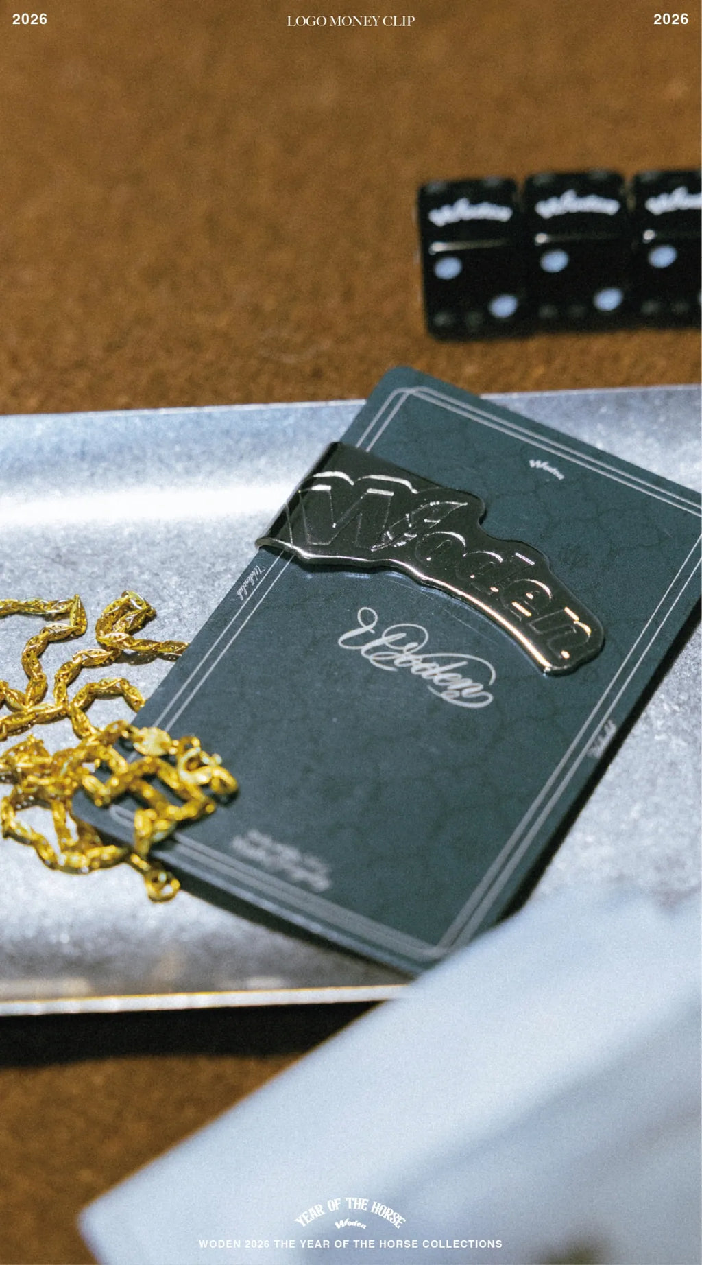 WODEN 25AW LOGO Money clip（鈔票夾）