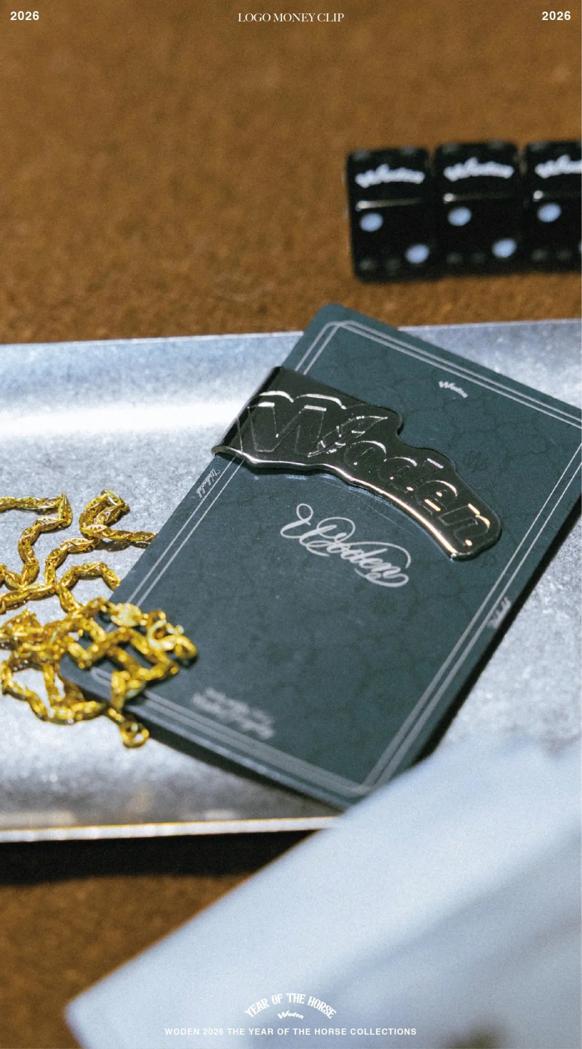 WODEN 25AW LOGO Money clip（鈔票夾）