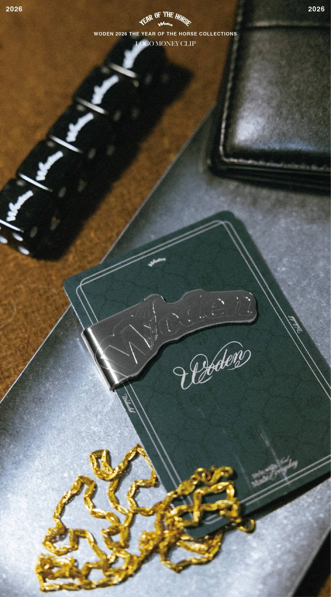 WODEN 25AW LOGO Money clip（鈔票夾）