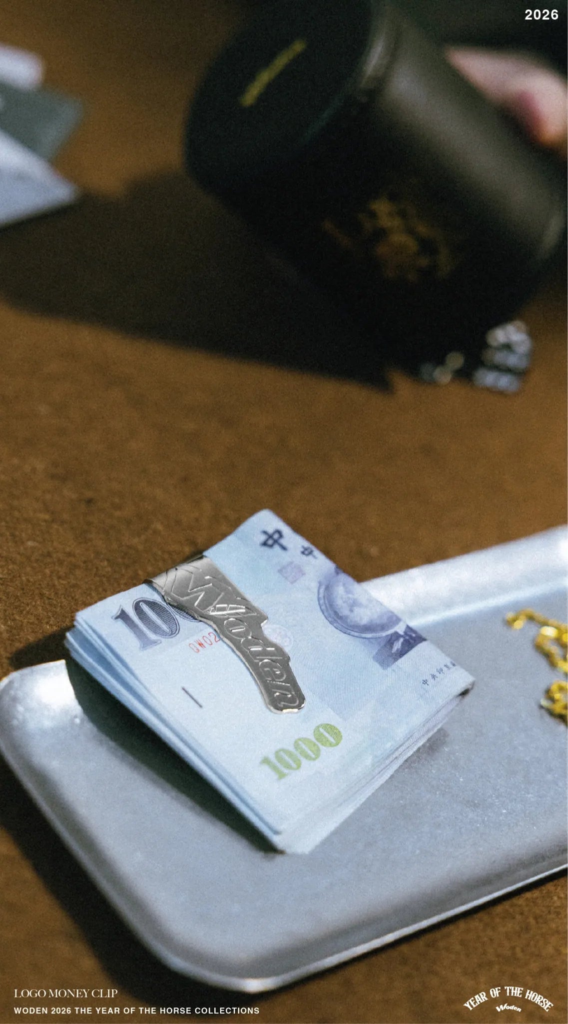 WODEN 25AW LOGO Money clip（鈔票夾）