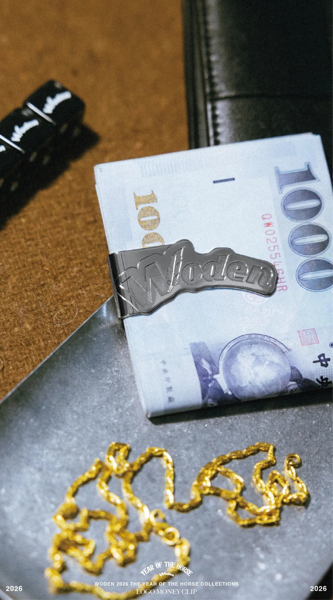 WODEN 25AW LOGO Money clip（鈔票夾）