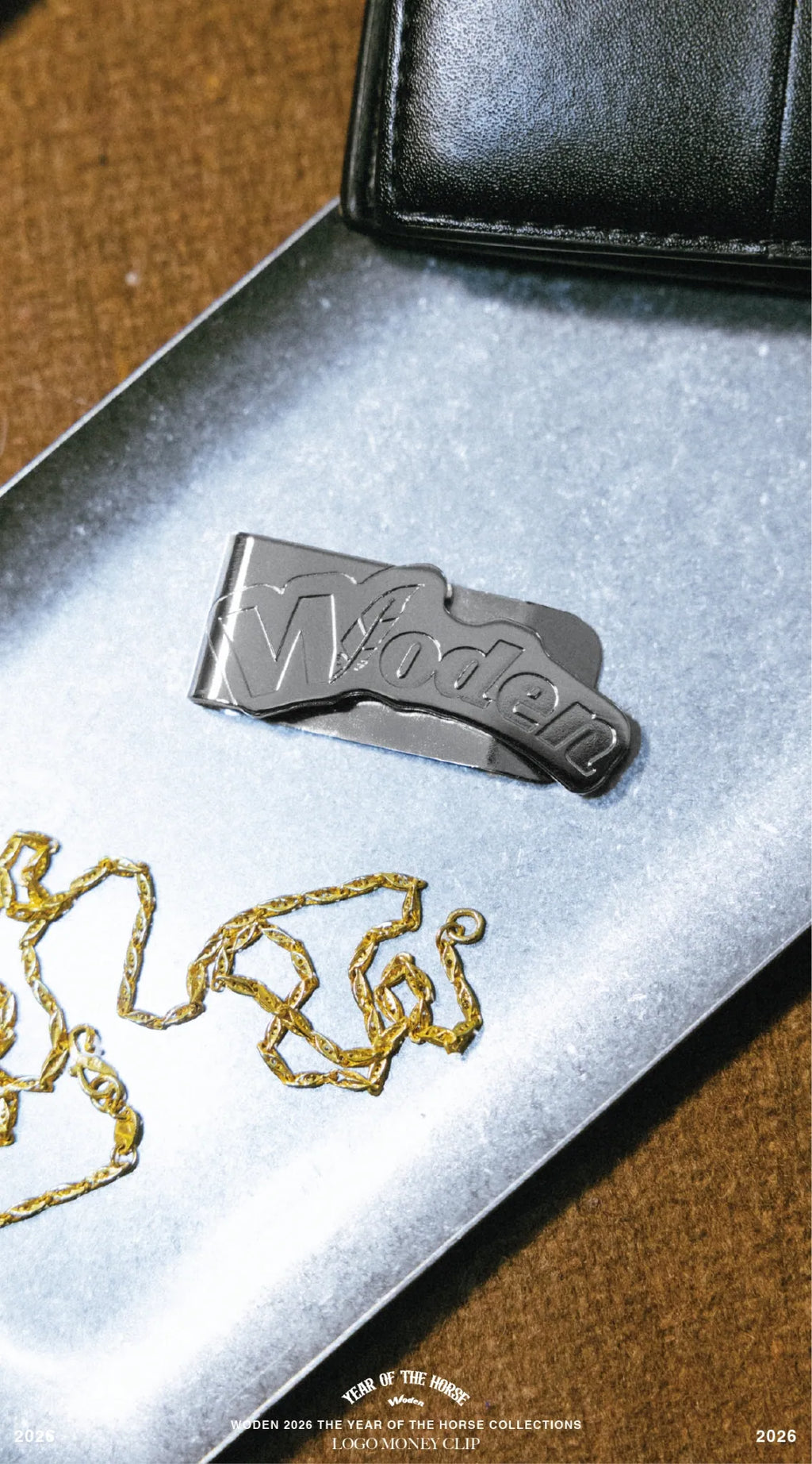 WODEN 25AW LOGO Money clip（鈔票夾）