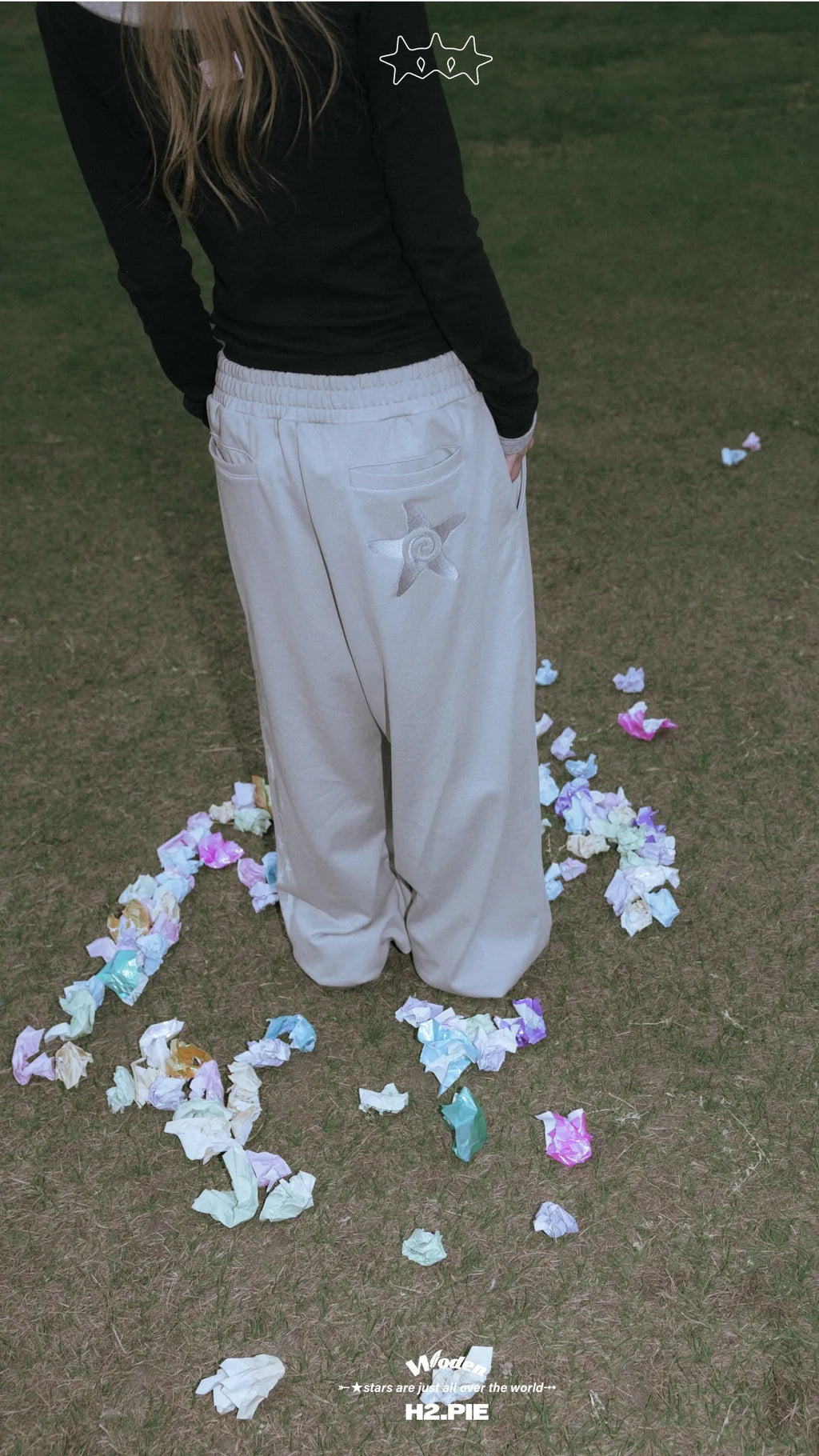 WODEN® X H2.PIE® Star Sweatpants