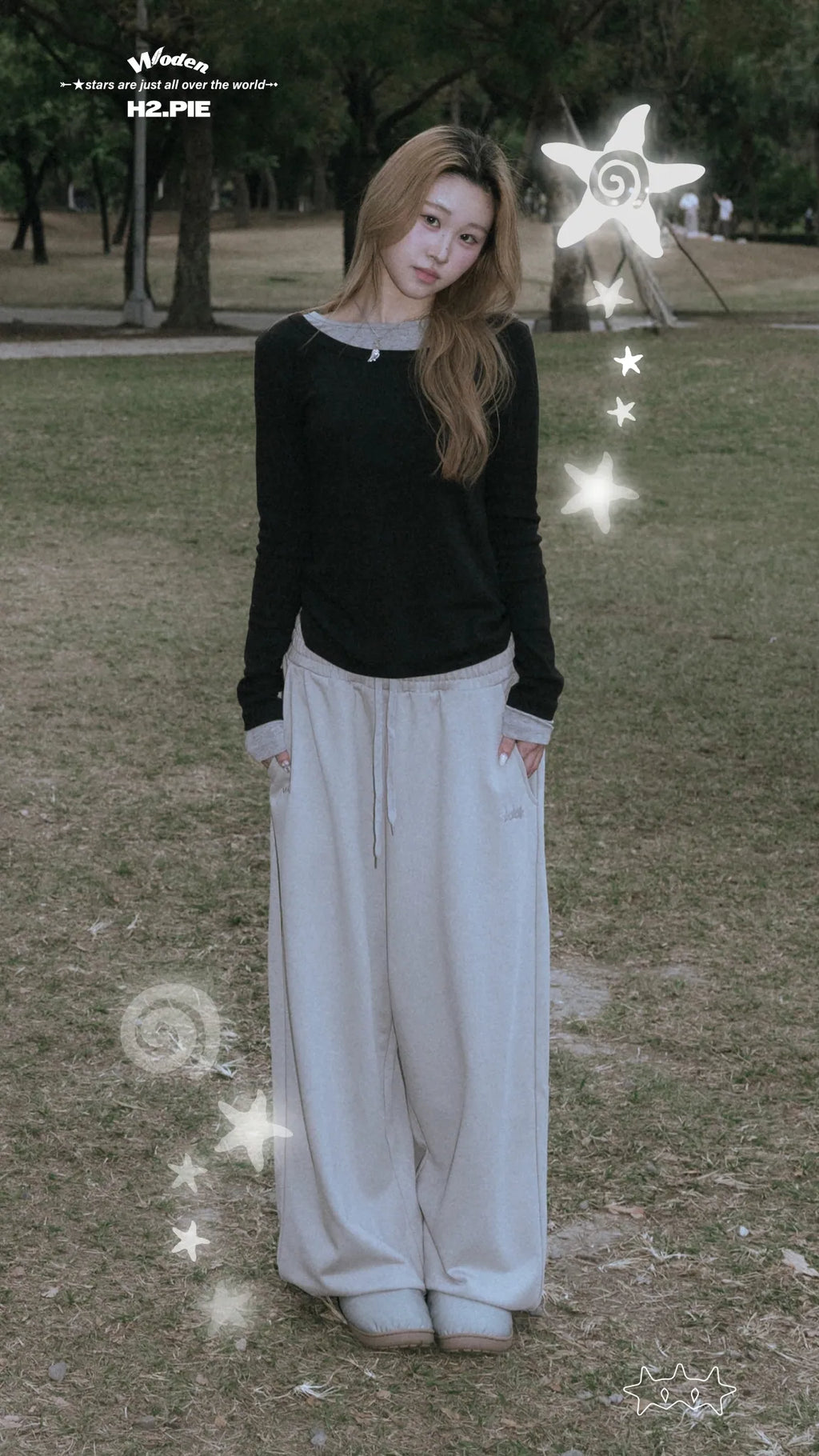 WODEN® X H2.PIE® Star Sweatpants