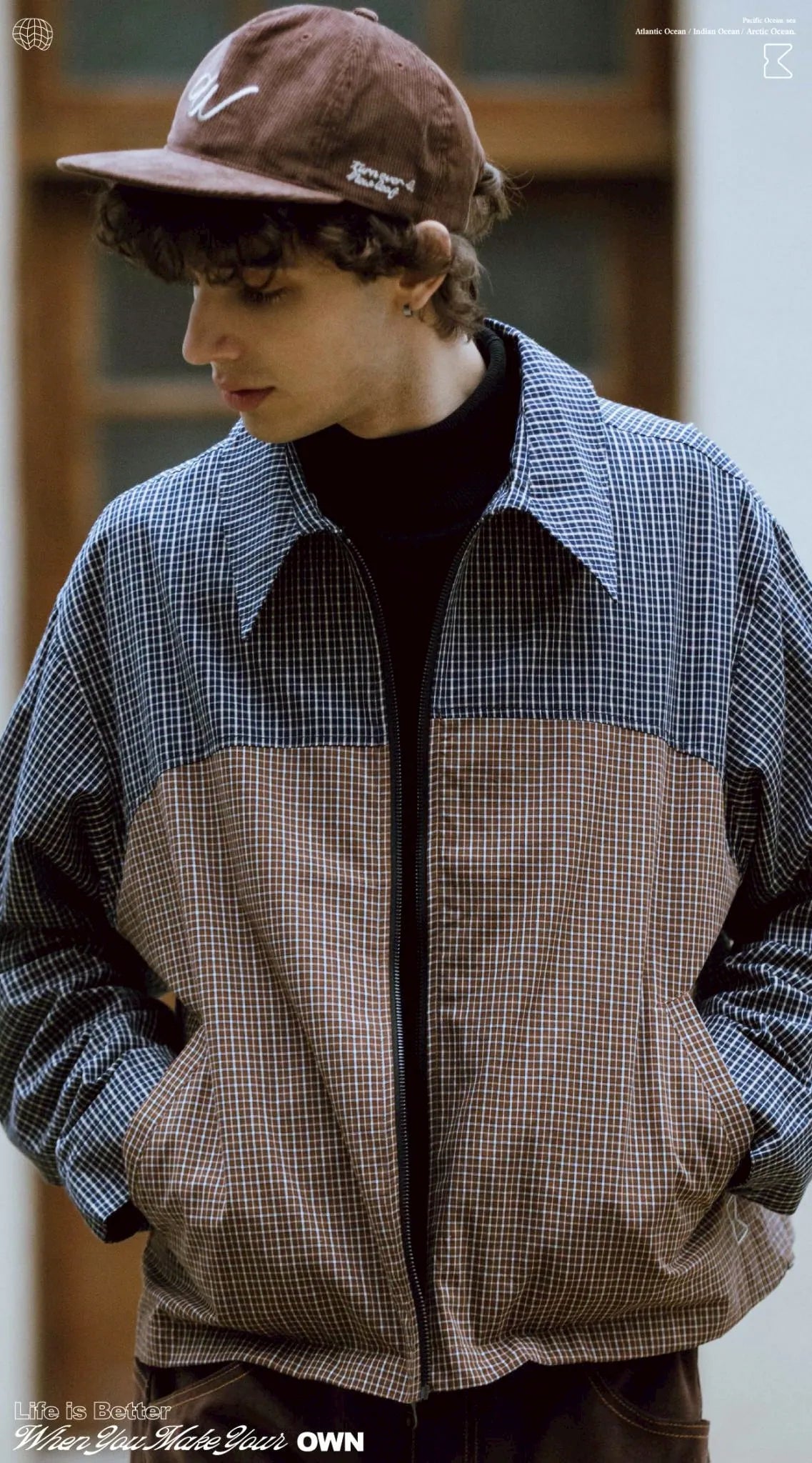 COWAVE 2025 Fall & Winter Plaid Jacket