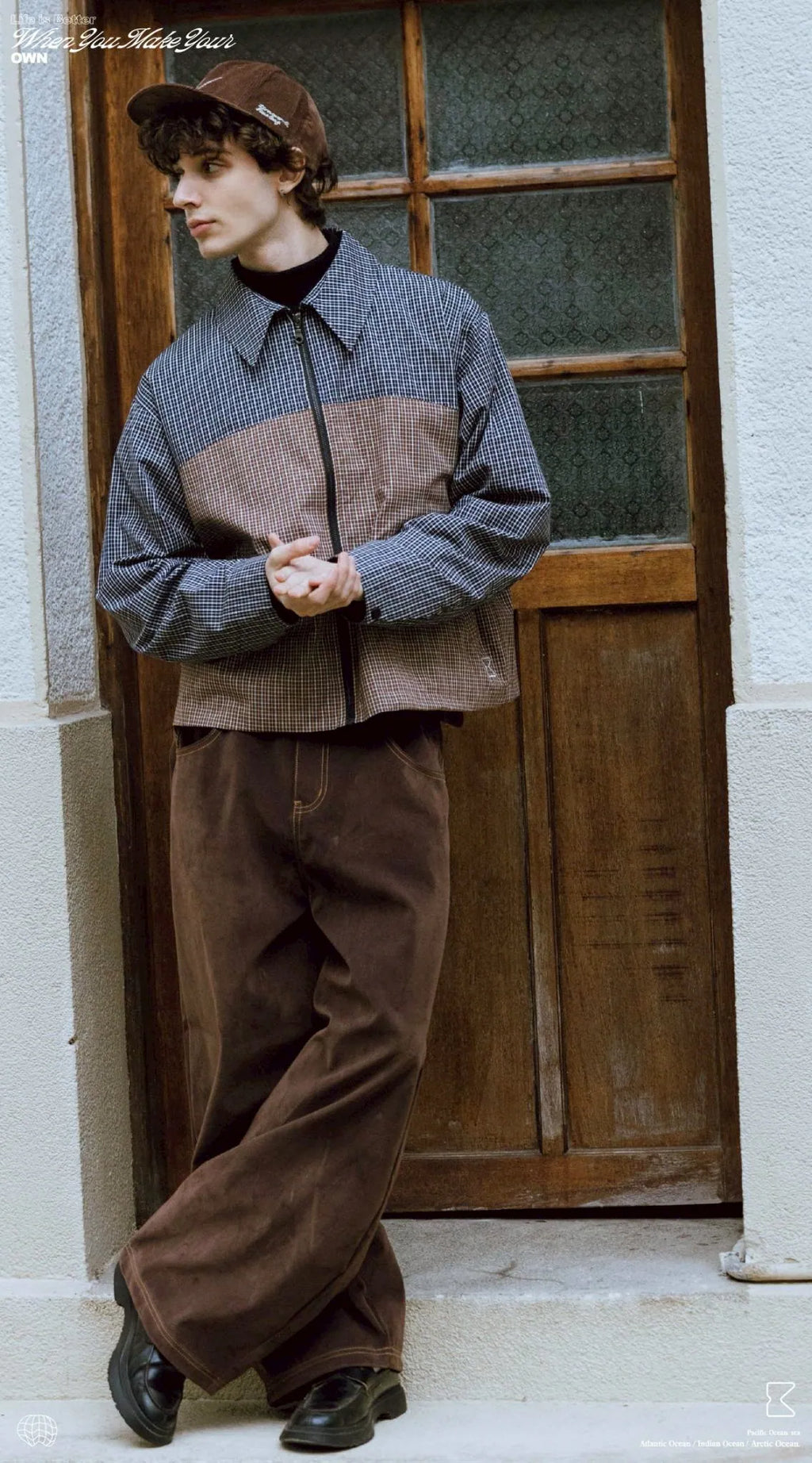 COWAVE 2025 Fall & Winter Plaid Jacket