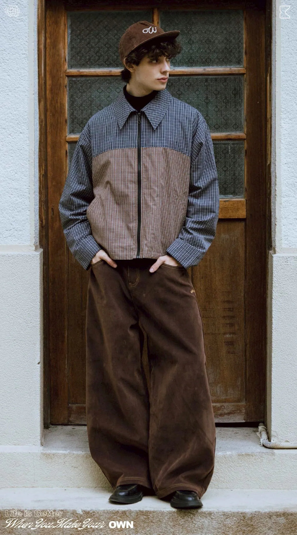 COWAVE 2025 Fall & Winter Plaid Jacket