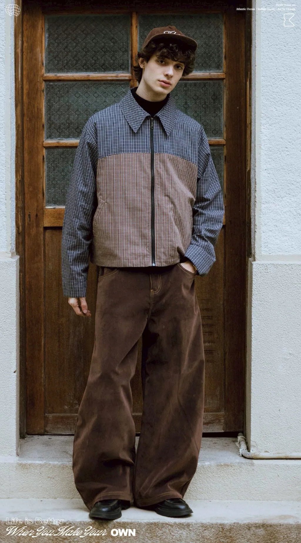 COWAVE 2025 Fall & Winter Plaid Jacket