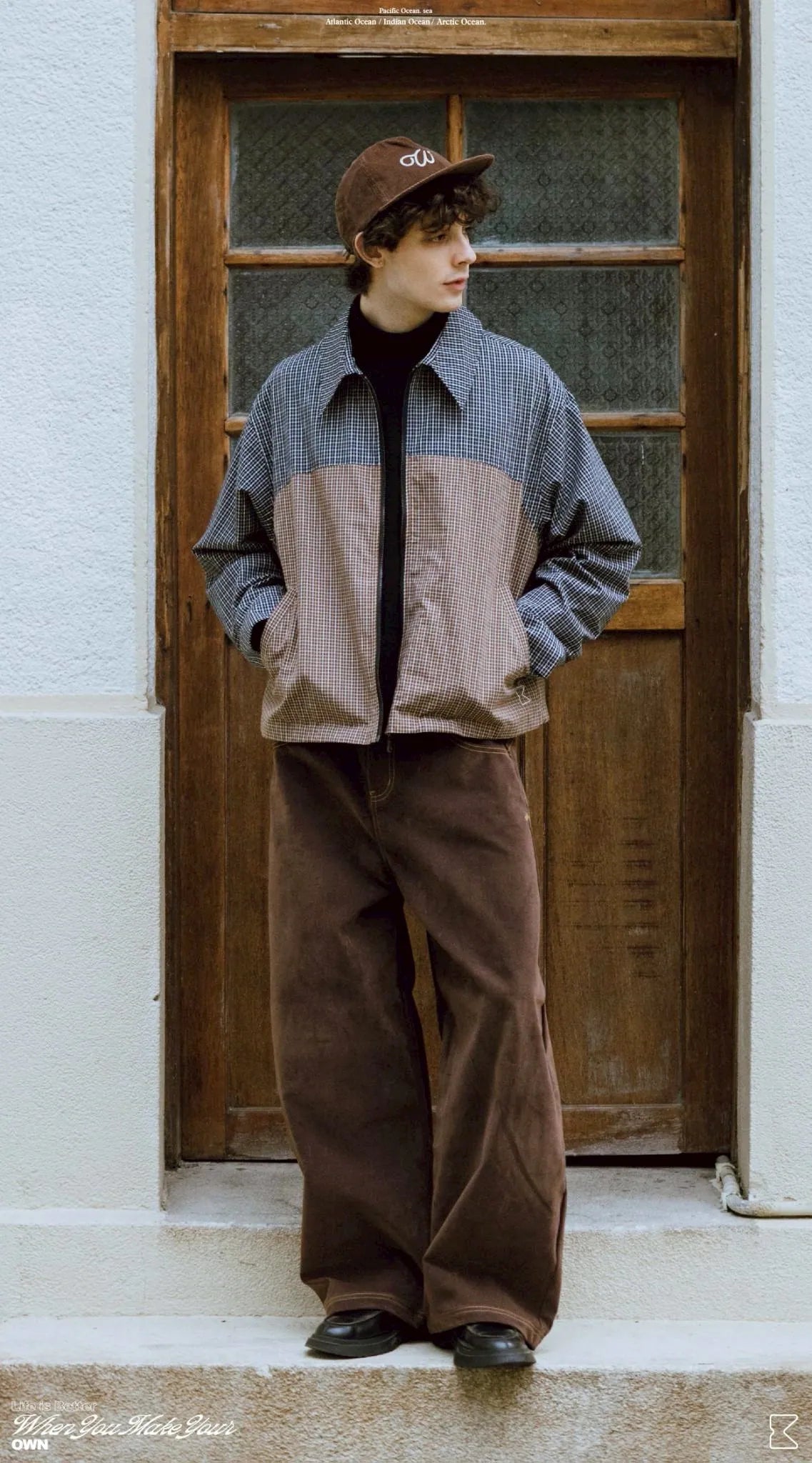 COWAVE 2025 Fall & Winter Plaid Jacket