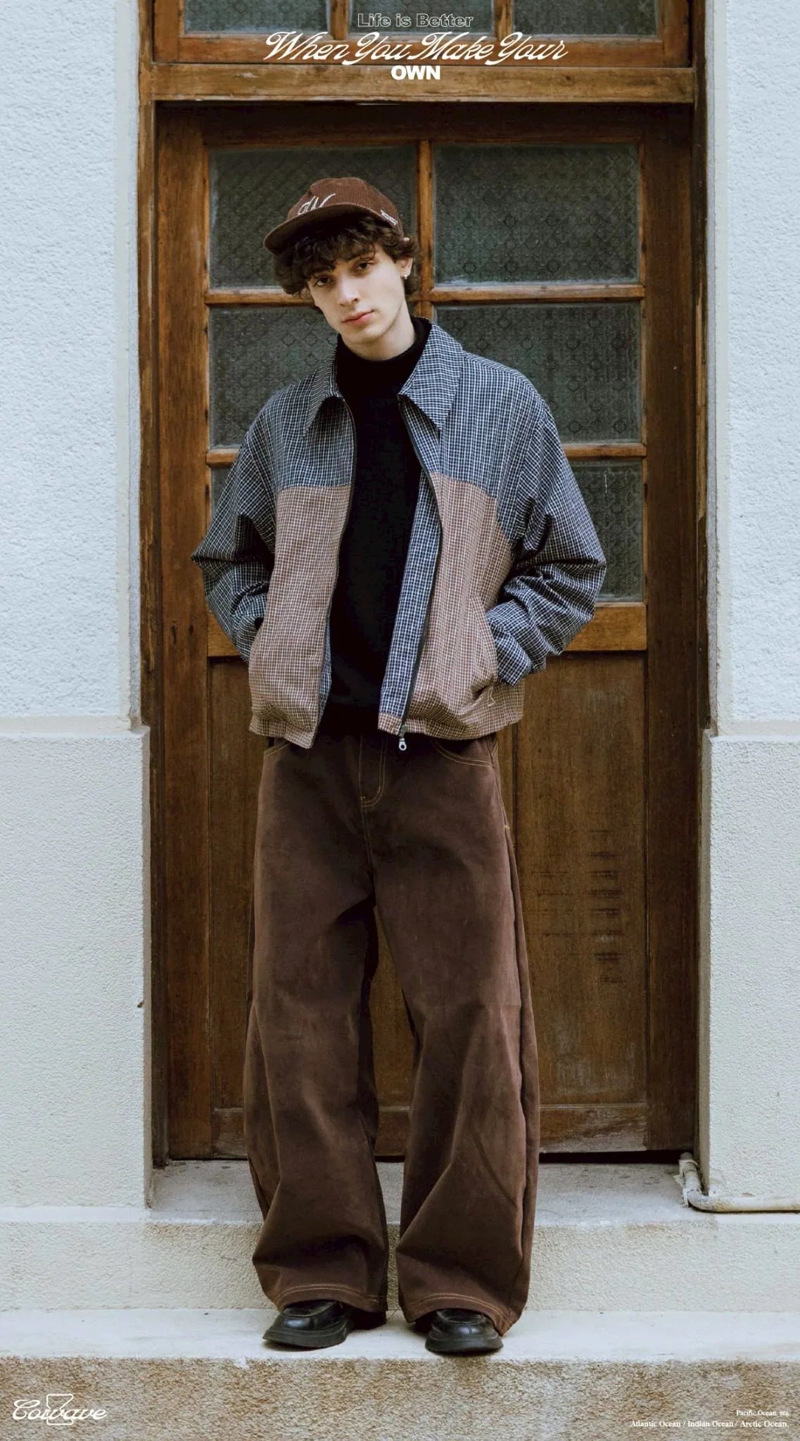 COWAVE 2025 Fall & Winter Plaid Jacket