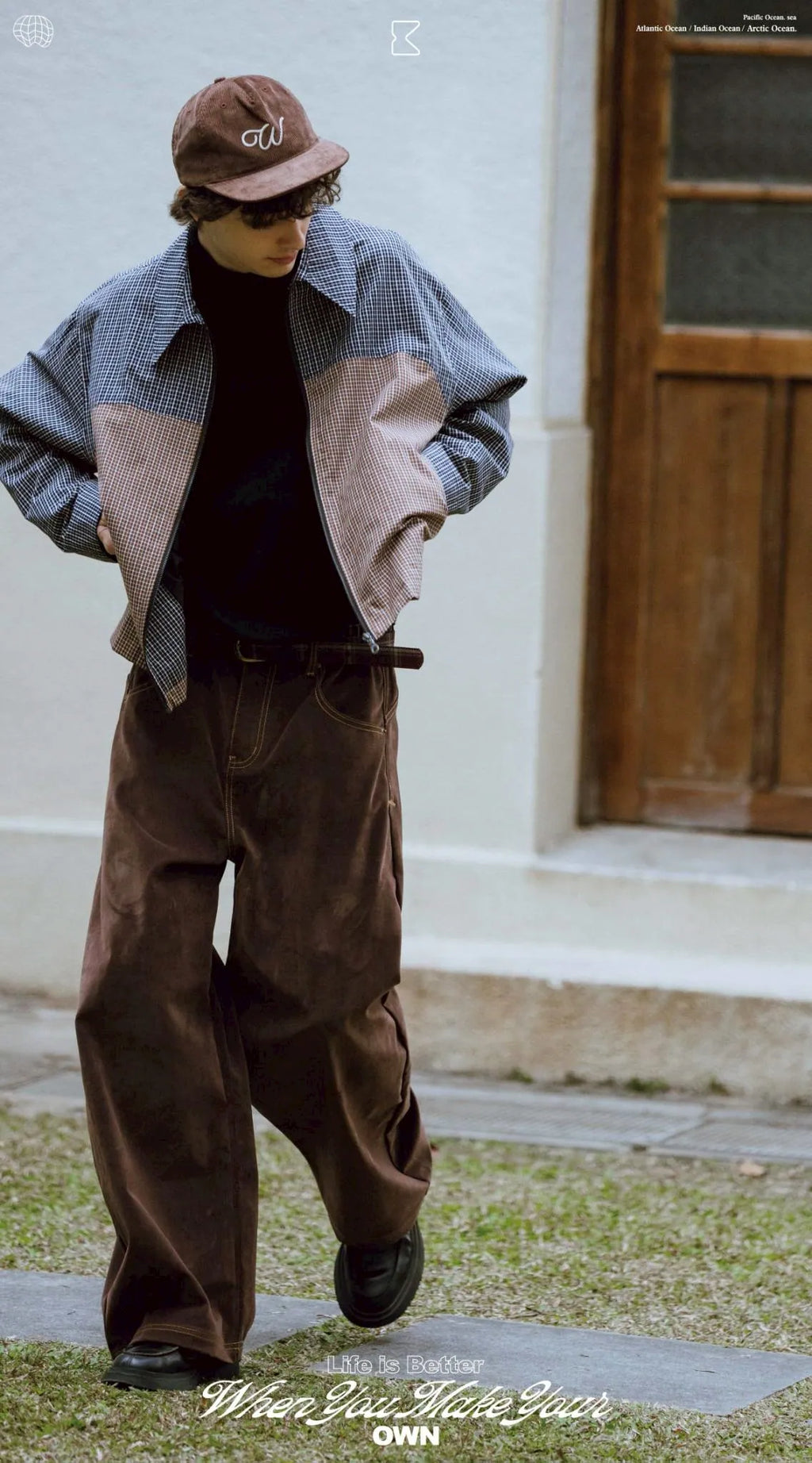 COWAVE 2025 Fall & Winter Plaid Jacket