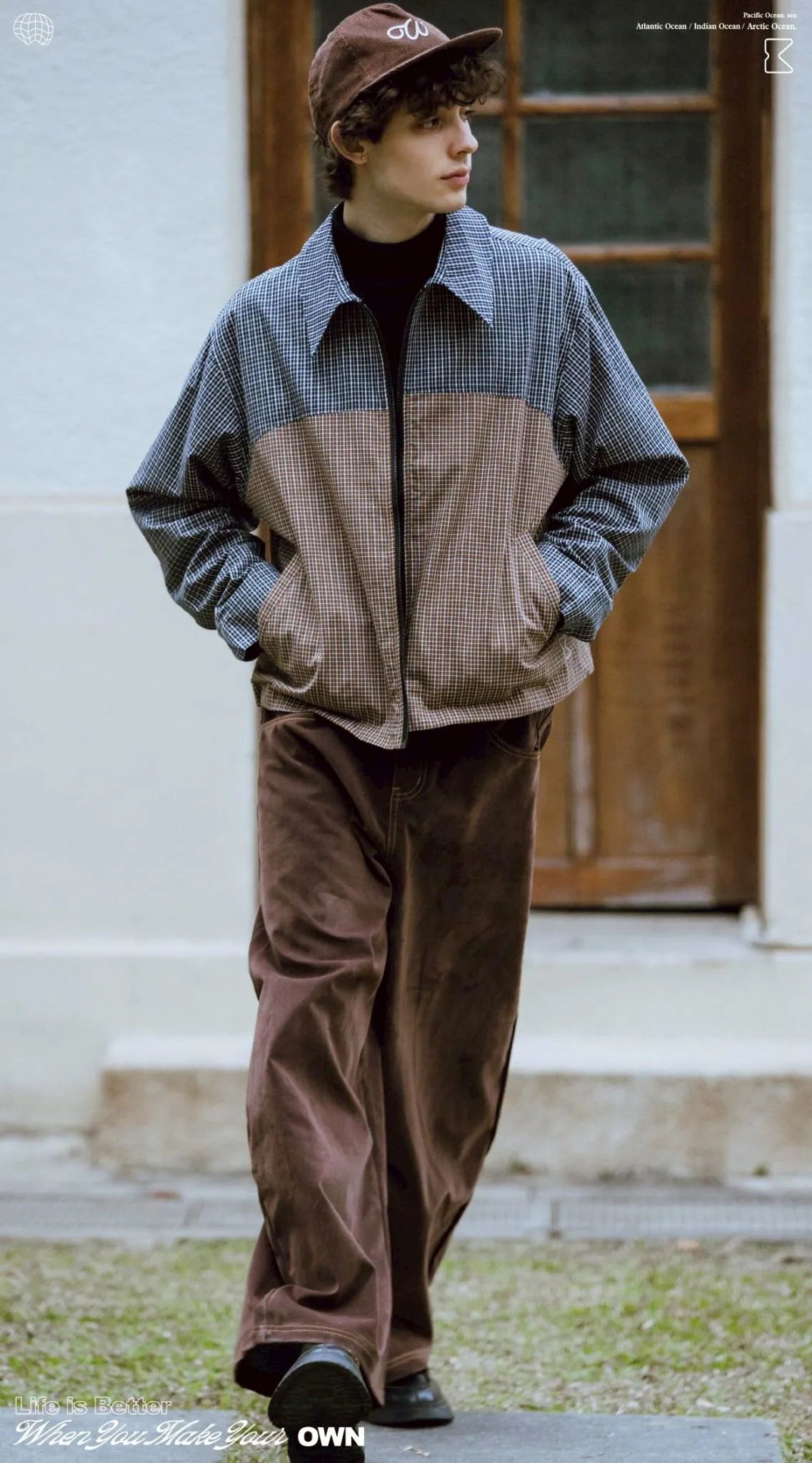 COWAVE 2025 Fall & Winter Plaid Jacket