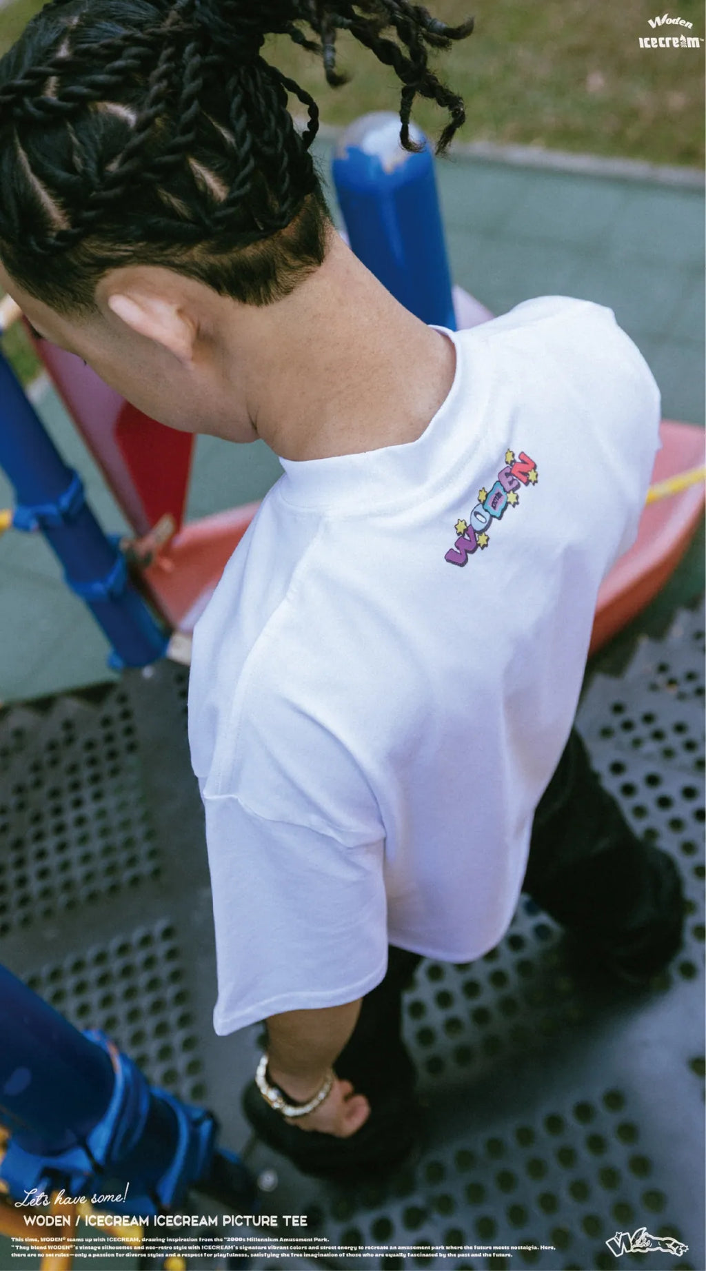 WODEN / ICECREAM 25AW 026 IceCream Picture Tee