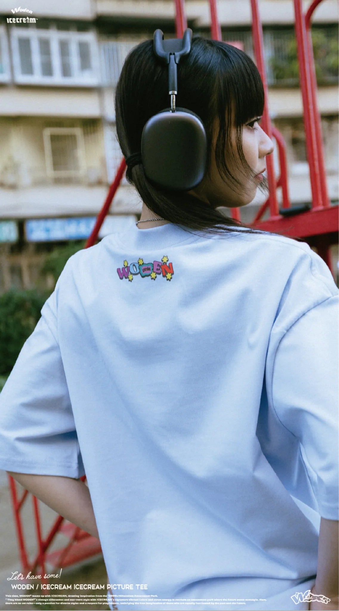 WODEN / ICECREAM 25AW 026 IceCream Picture Tee