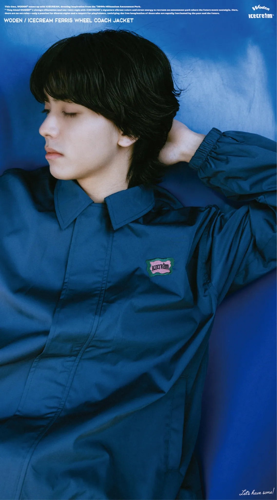 WODEN / ICECREAM 25AW 028 Ferris Wheel Coach Jacket