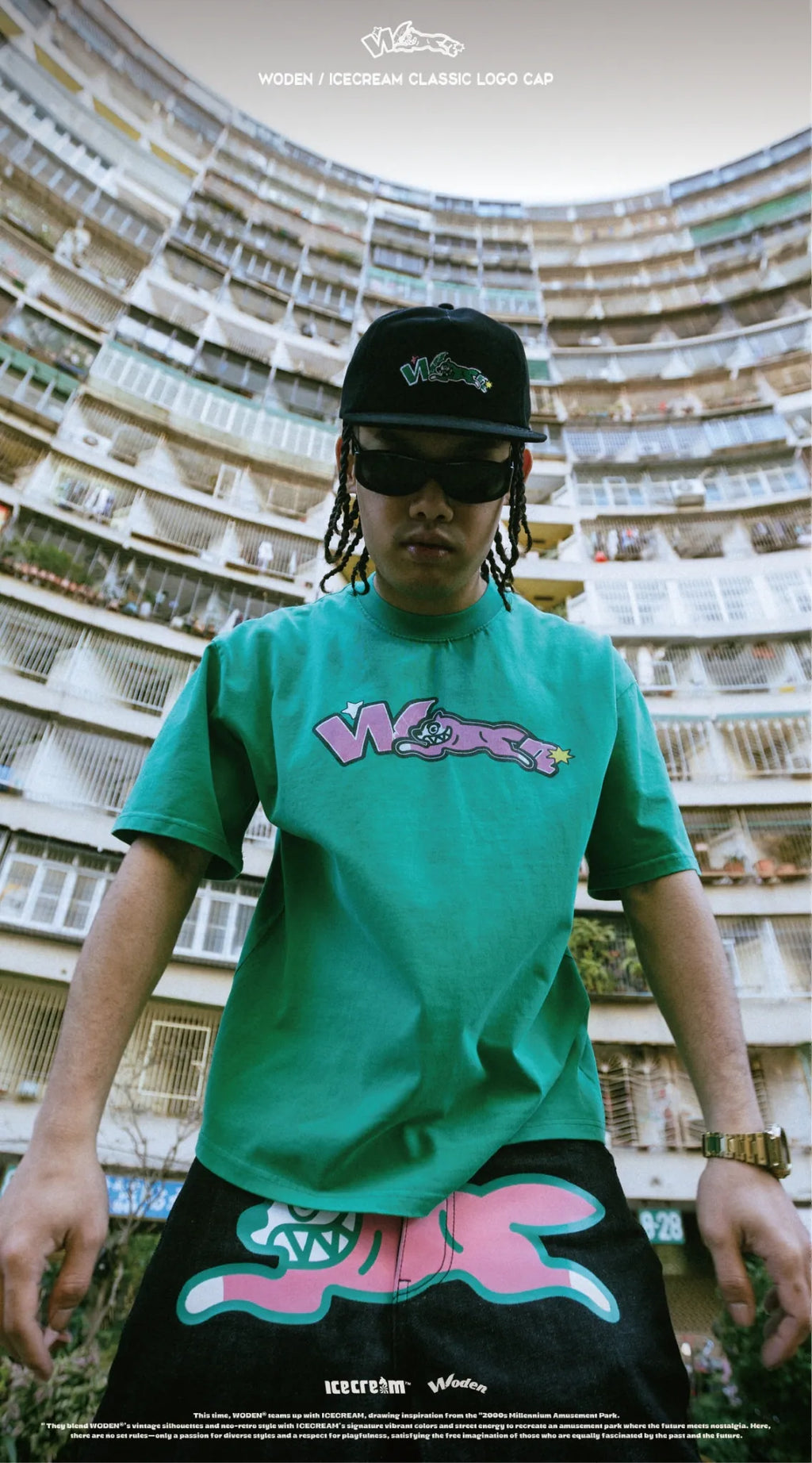 WODEN / ICECREAM 25AW 030 Classic LOGO Cap