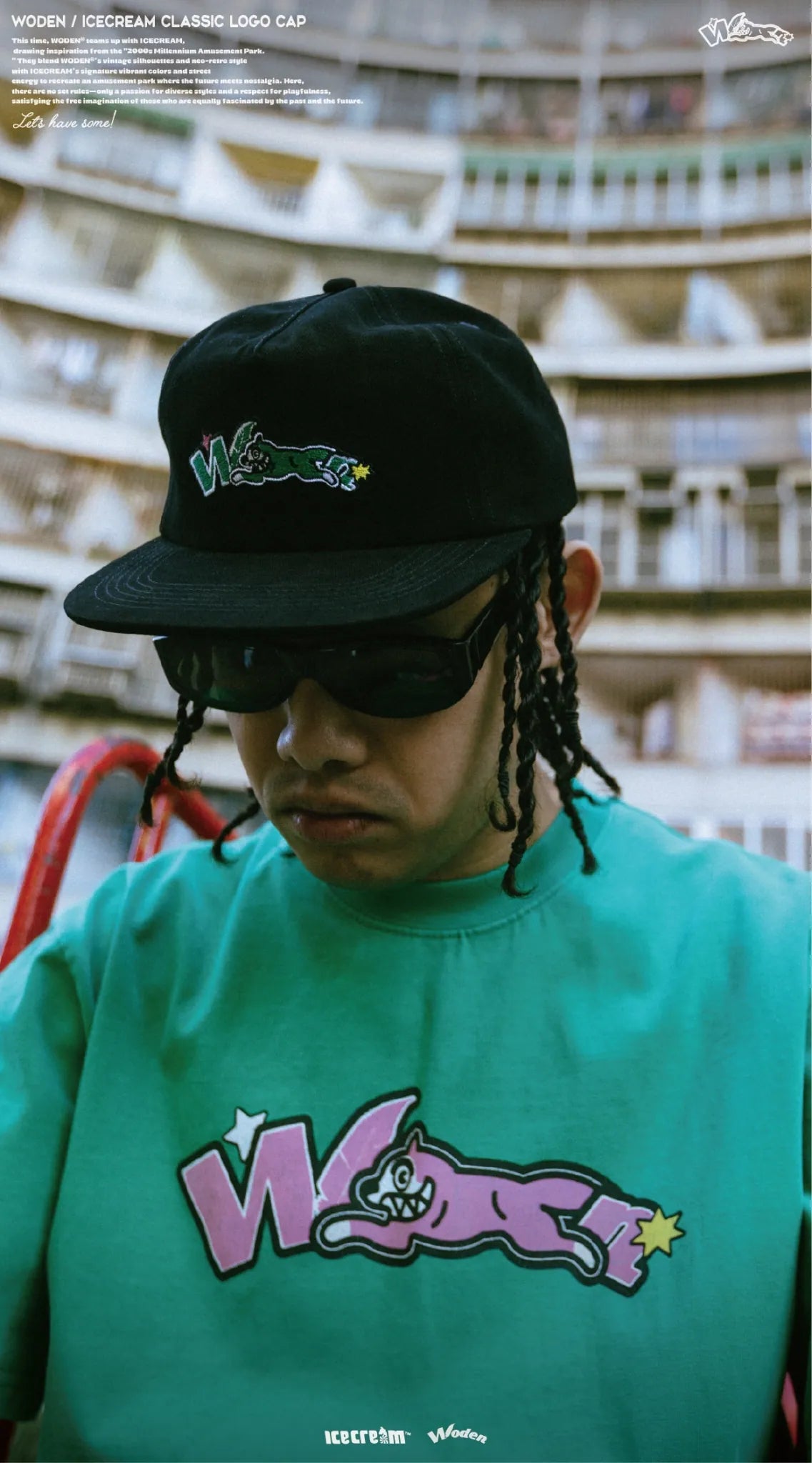 WODEN / ICECREAM 25AW 030 Classic LOGO Cap