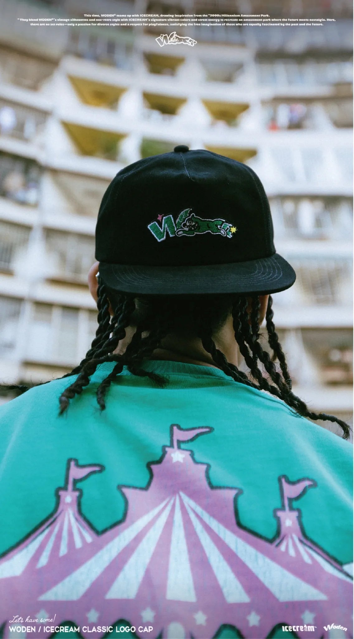 WODEN / ICECREAM 25AW 030 Classic LOGO Cap